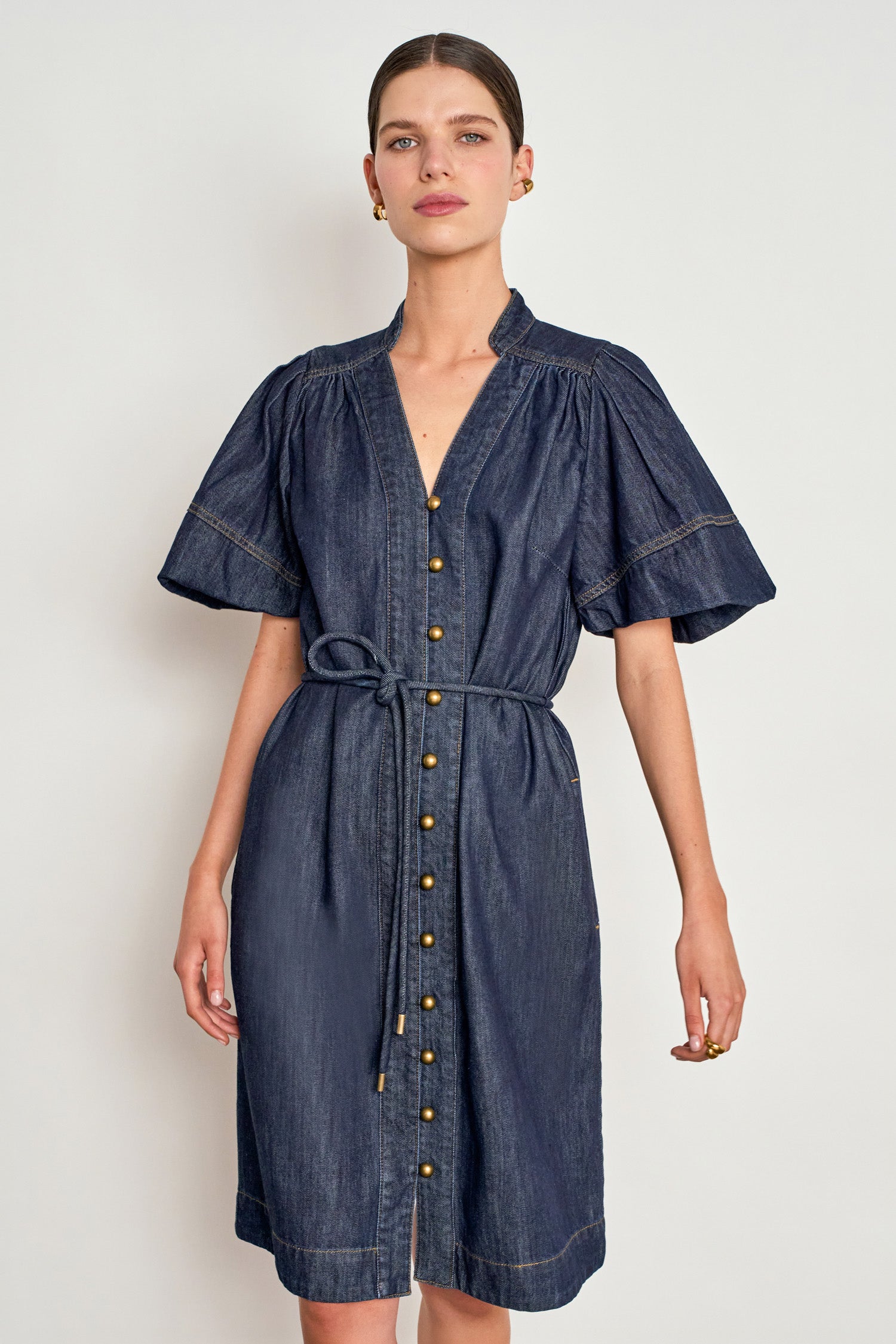 honor dress - dark denim|  zoe kratzmann| considered design