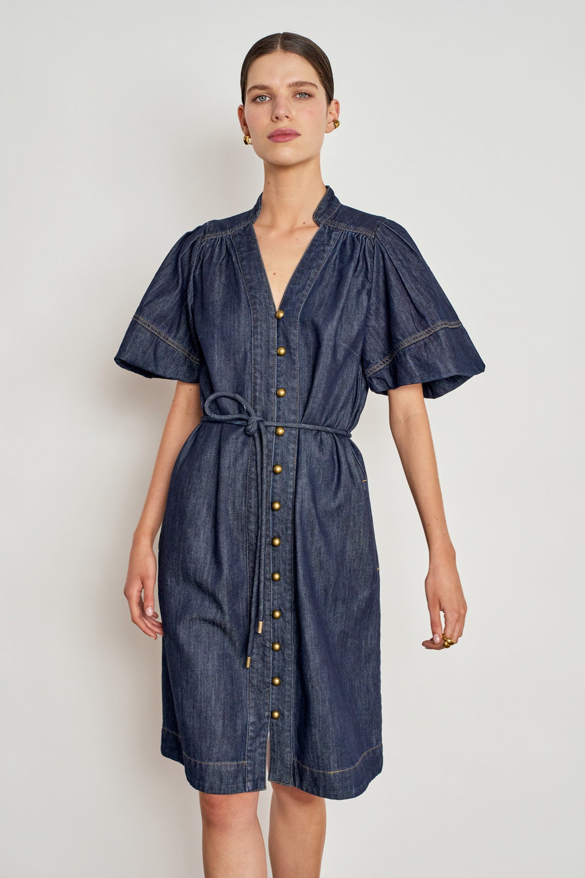 honor dress - dark denim|  zoe kratzmann| considered design