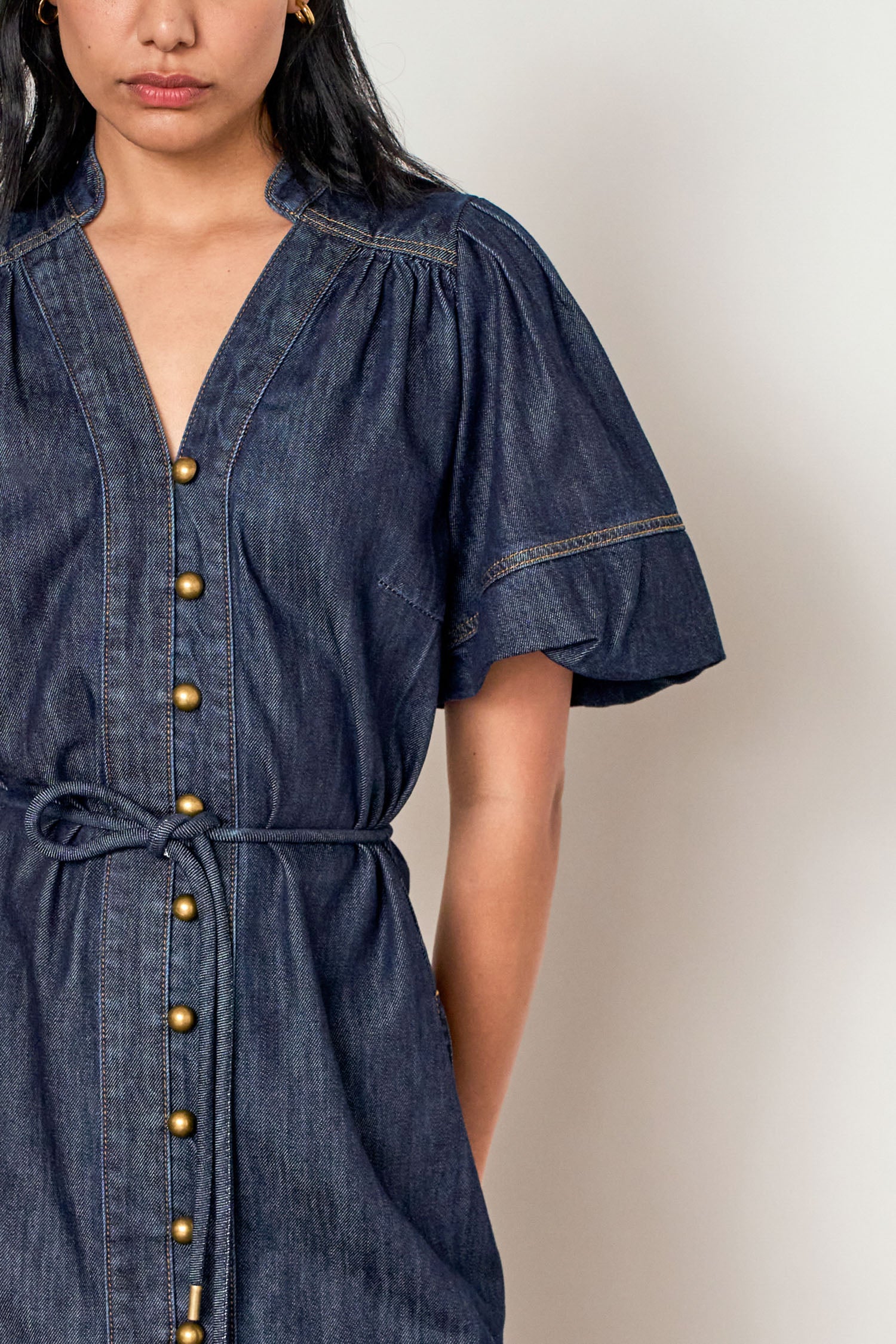 legacy dress - dark denim|  zoe kratzmann| considered design
