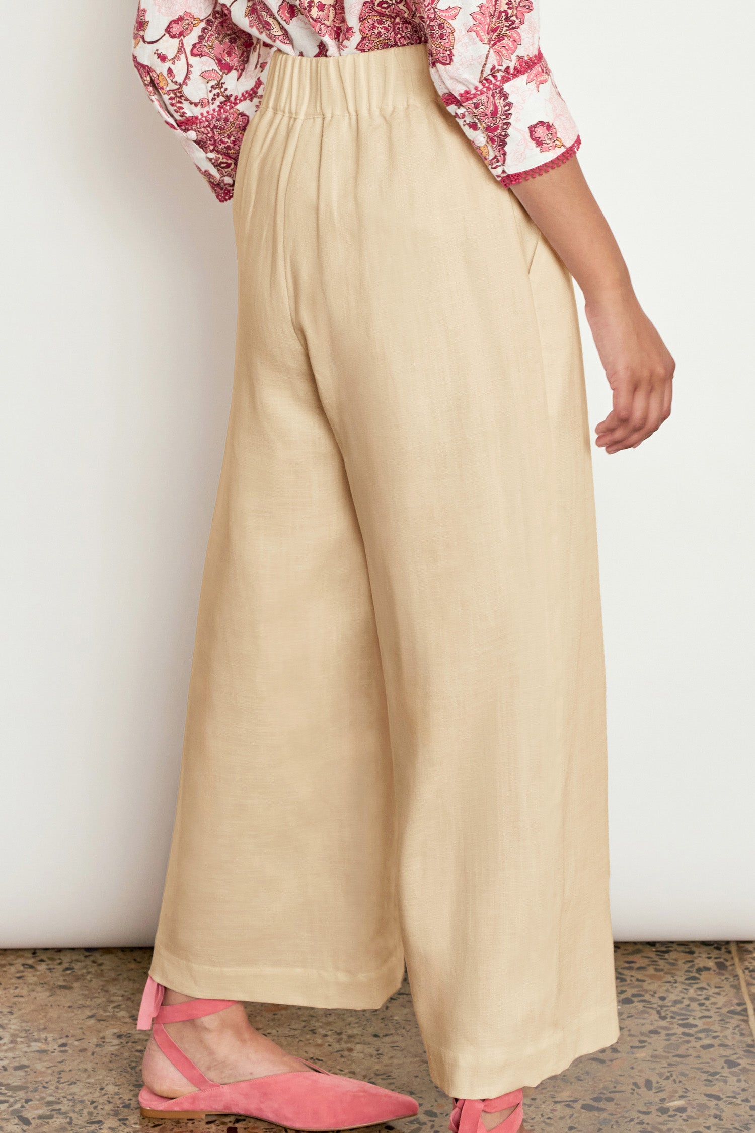 frame pant - buttermilk|  zoe kratzmann| considered design