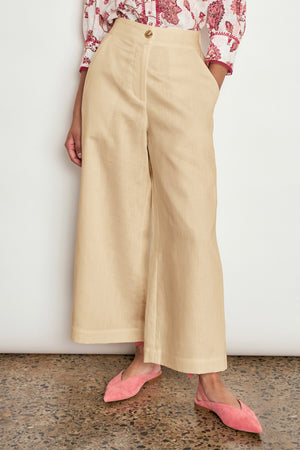 frame pant - buttermilk|  zoe kratzmann| considered design