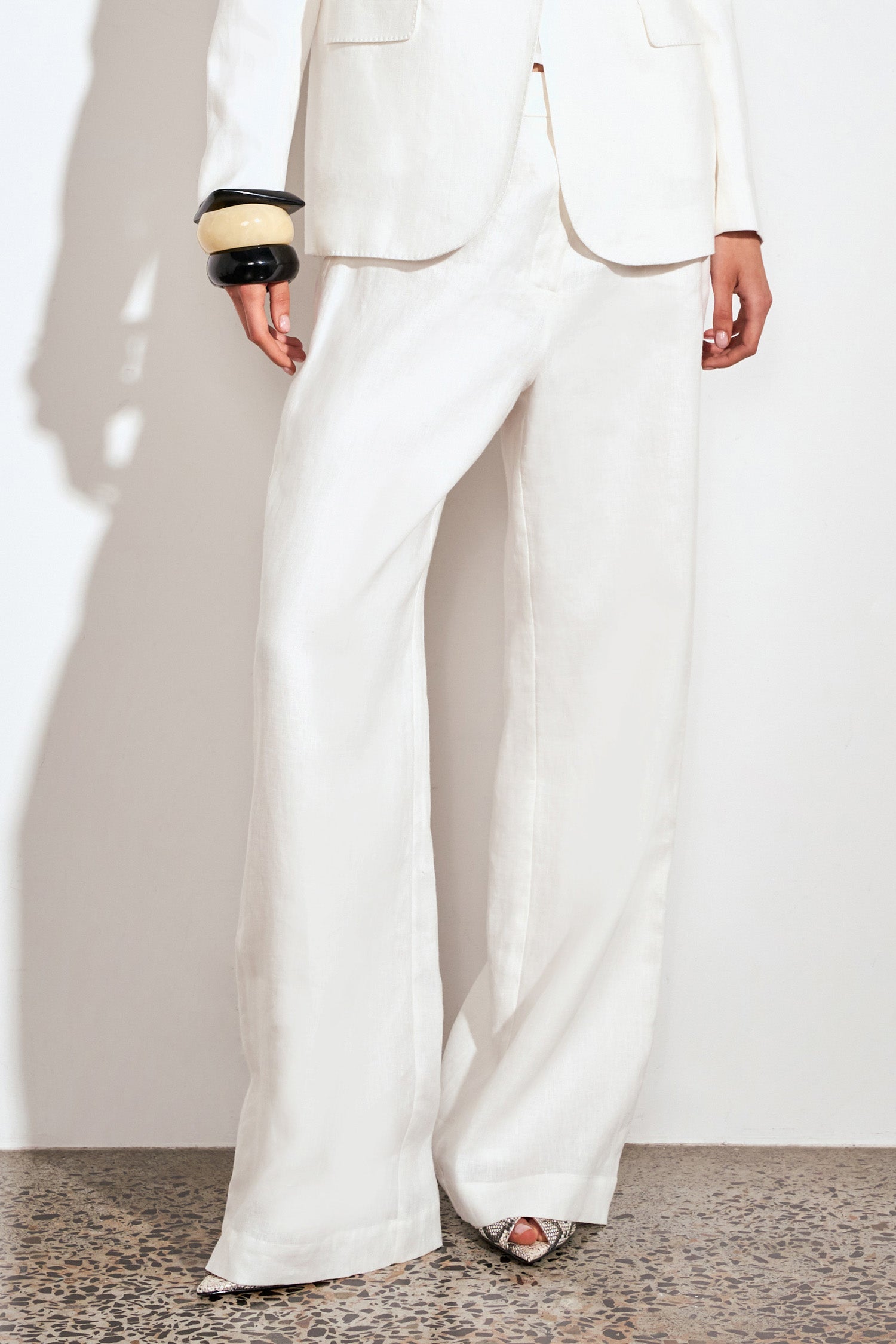 edit pant - alabaster