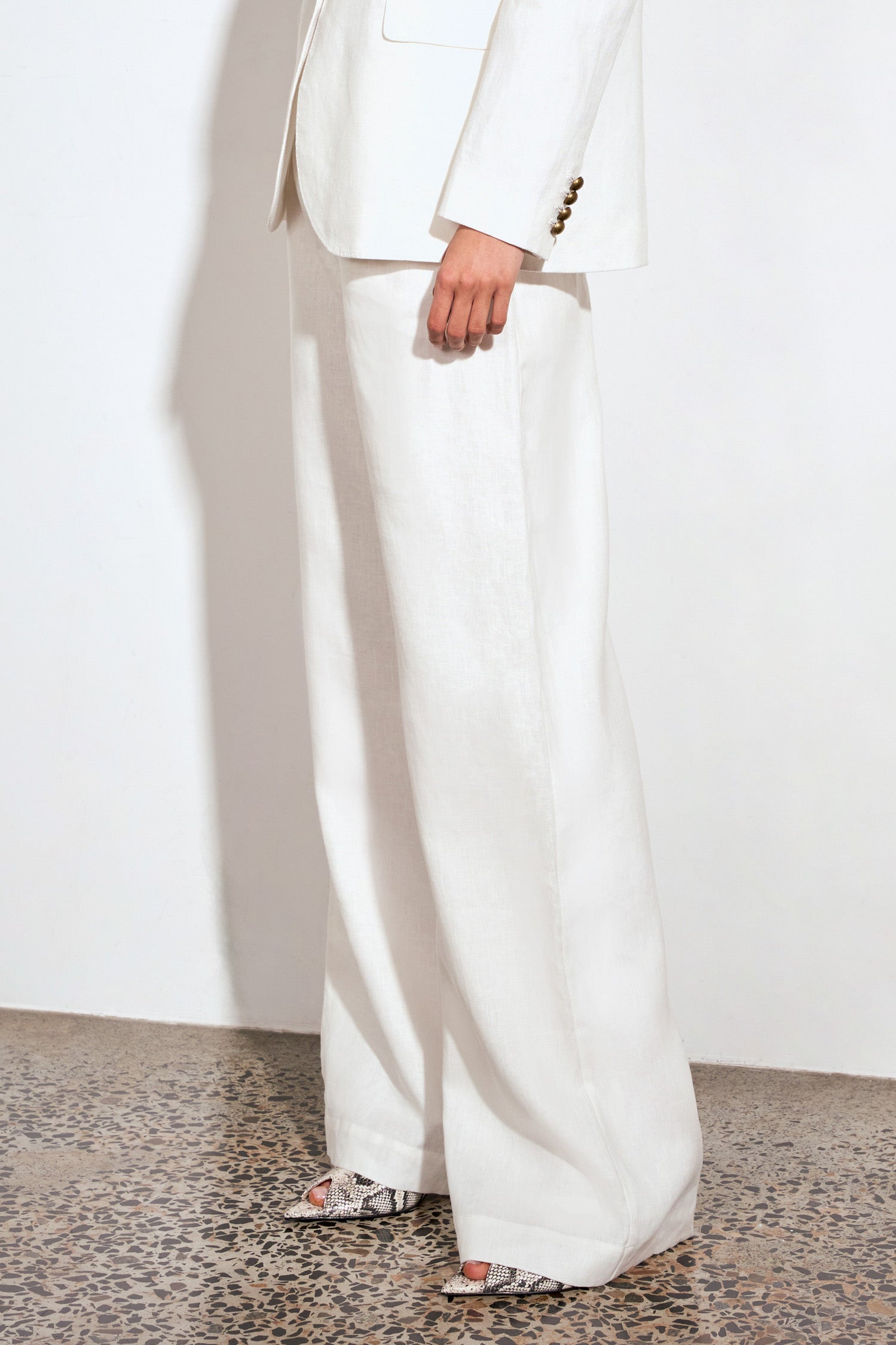 edit pant - alabaster