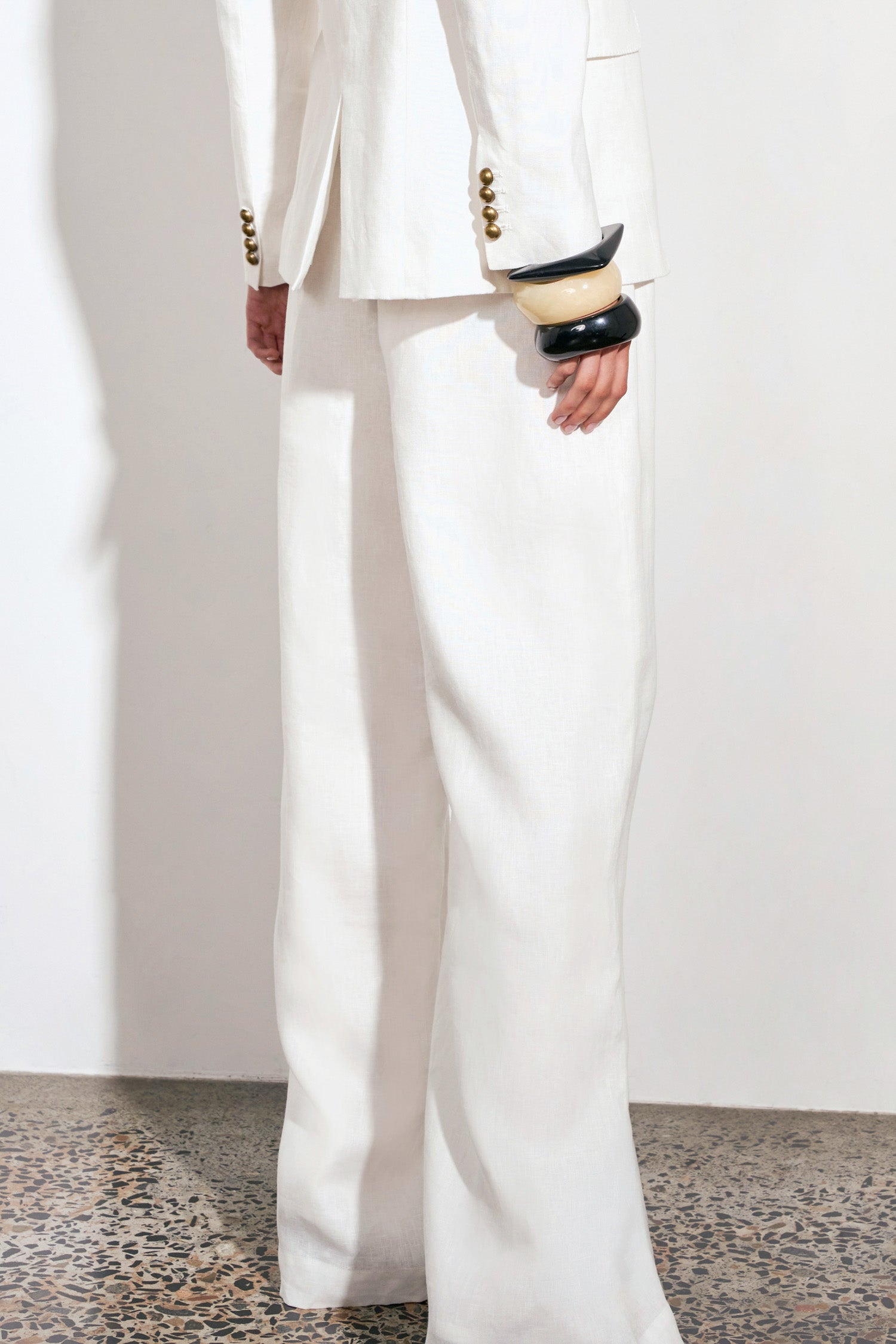 edit pant - alabaster