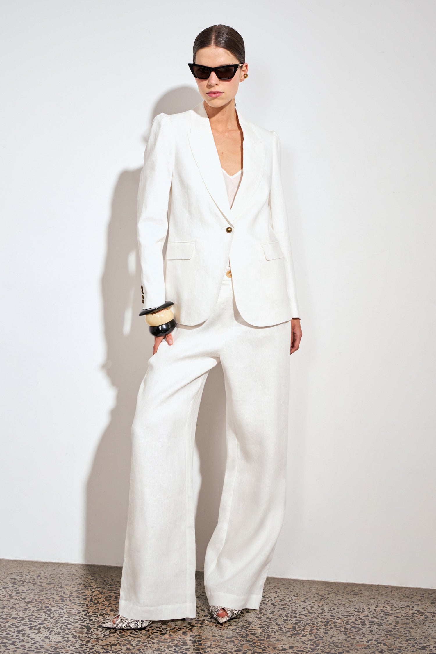 edit pant - alabaster