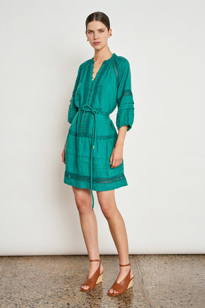 jostle dress - cedar