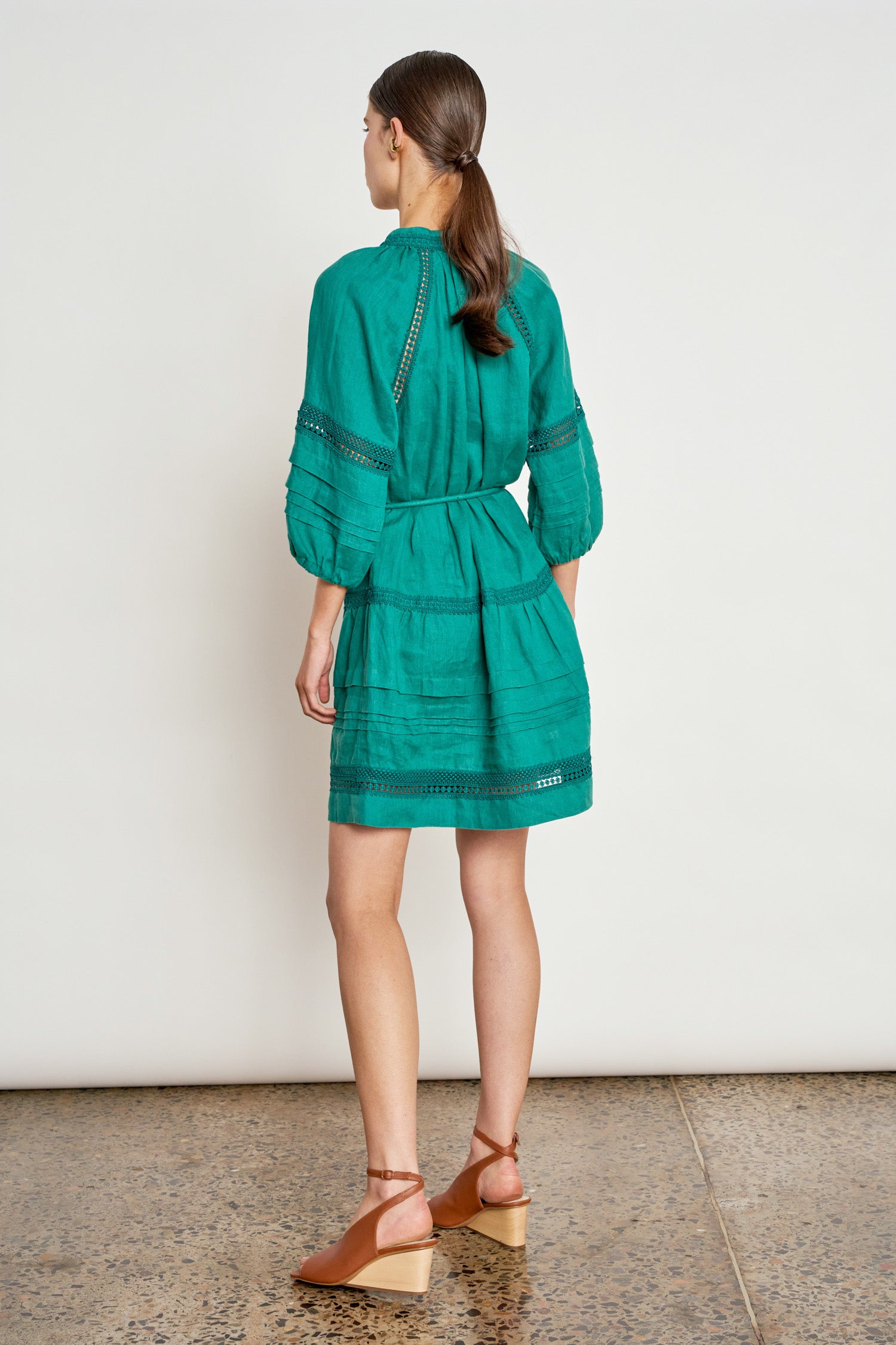jostle dress - cedar