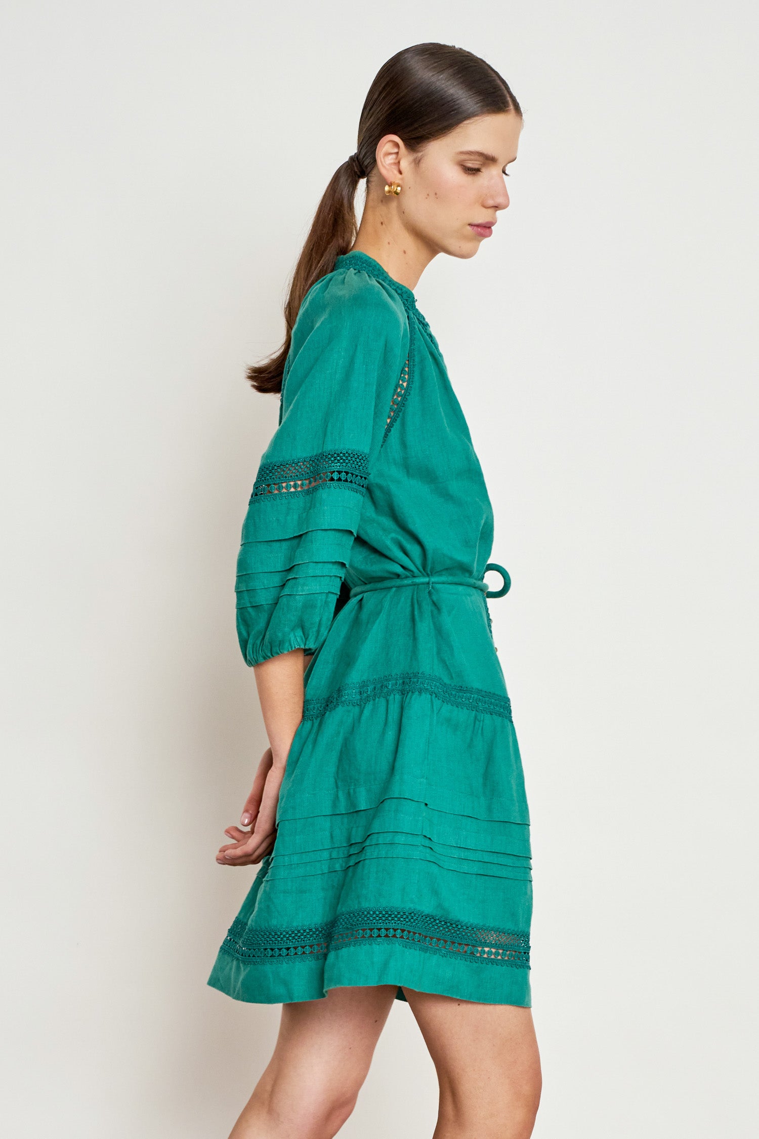 jostle dress - cedar