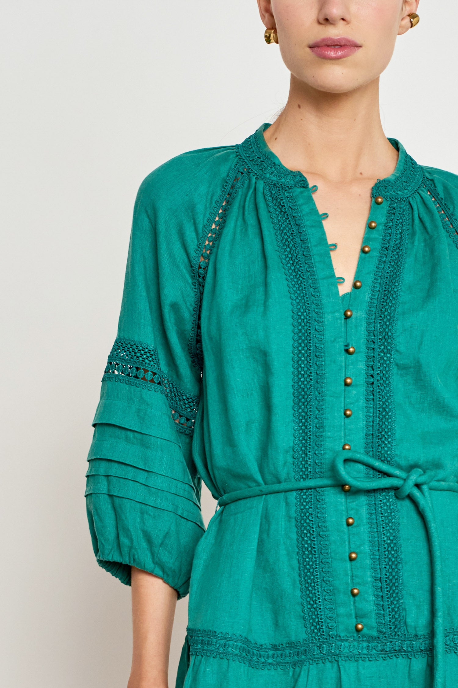 jostle dress - cedar