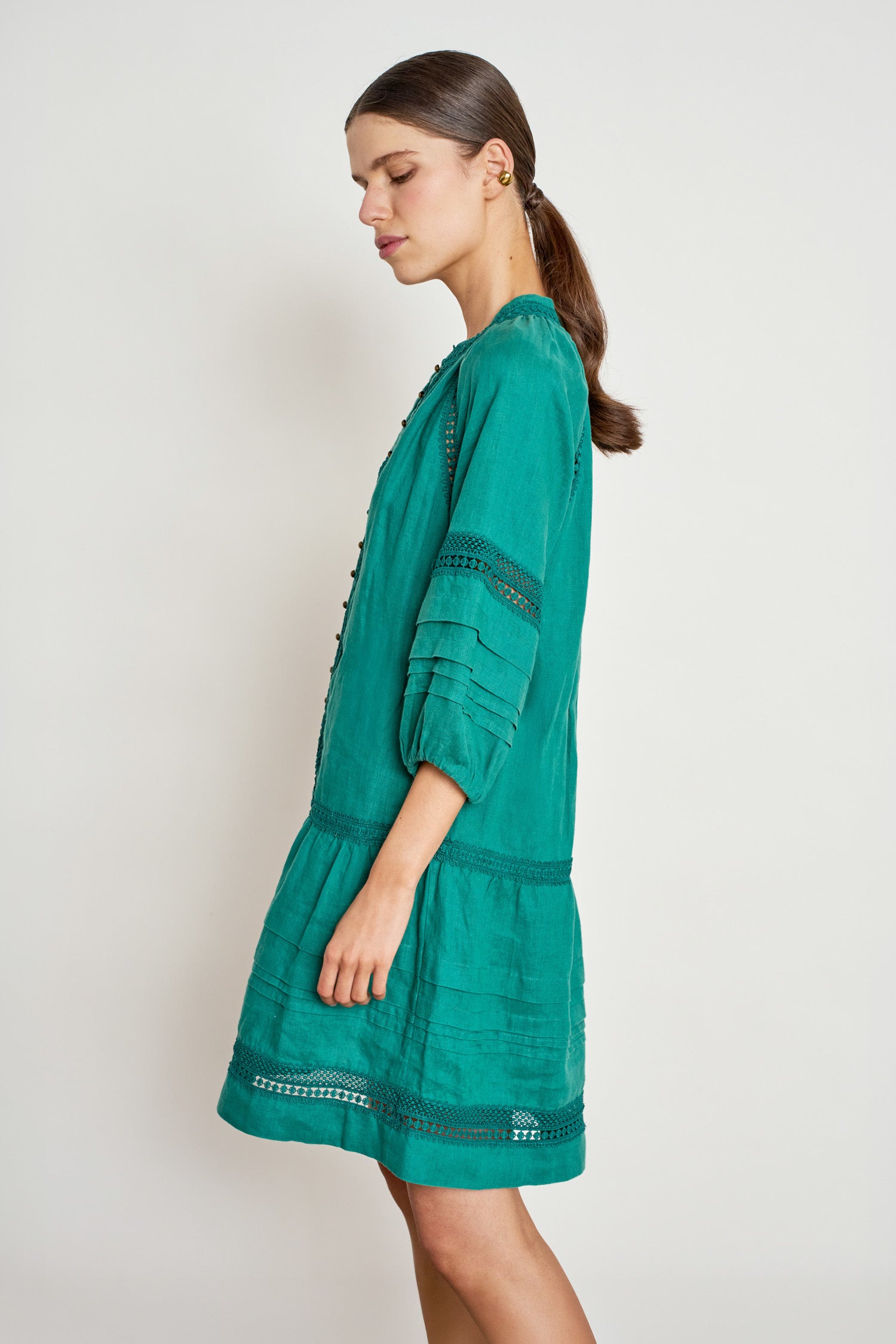 jostle dress - cedar