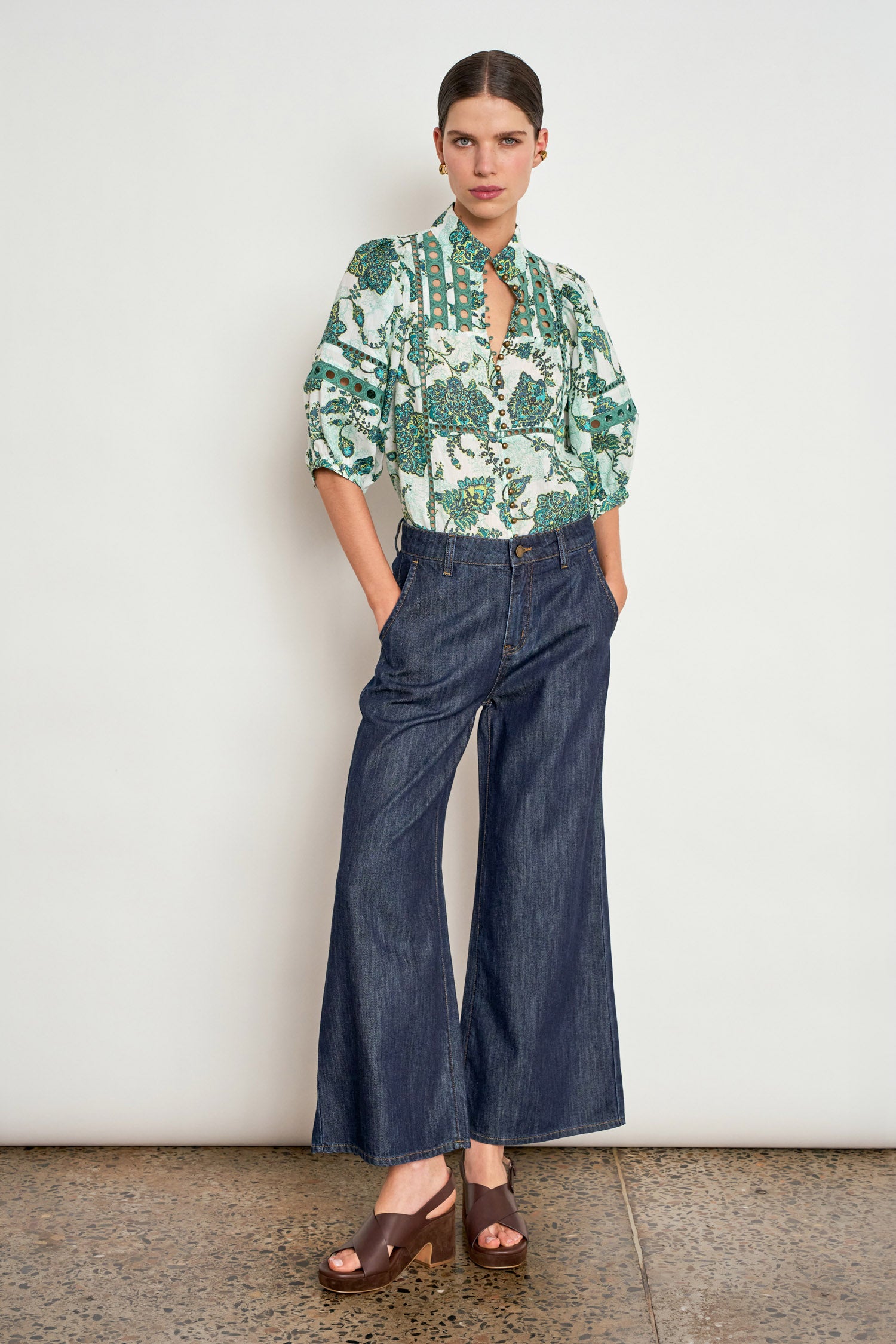 extend top - garden paisley