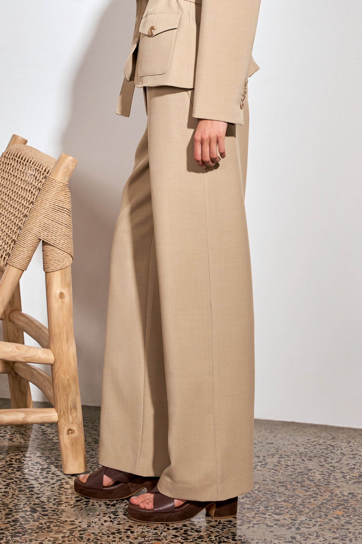 stride pant - hazelnut|  zoe kratzmann| considered design