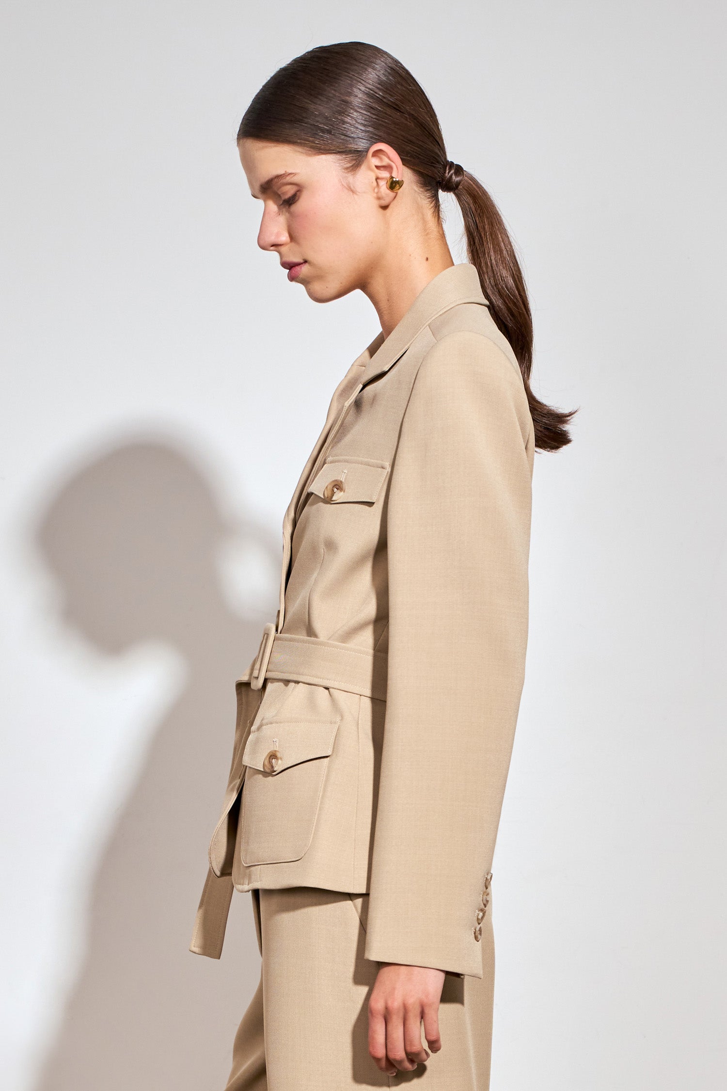 safari jacket - hazelnut|  zoe kratzmann| considered design