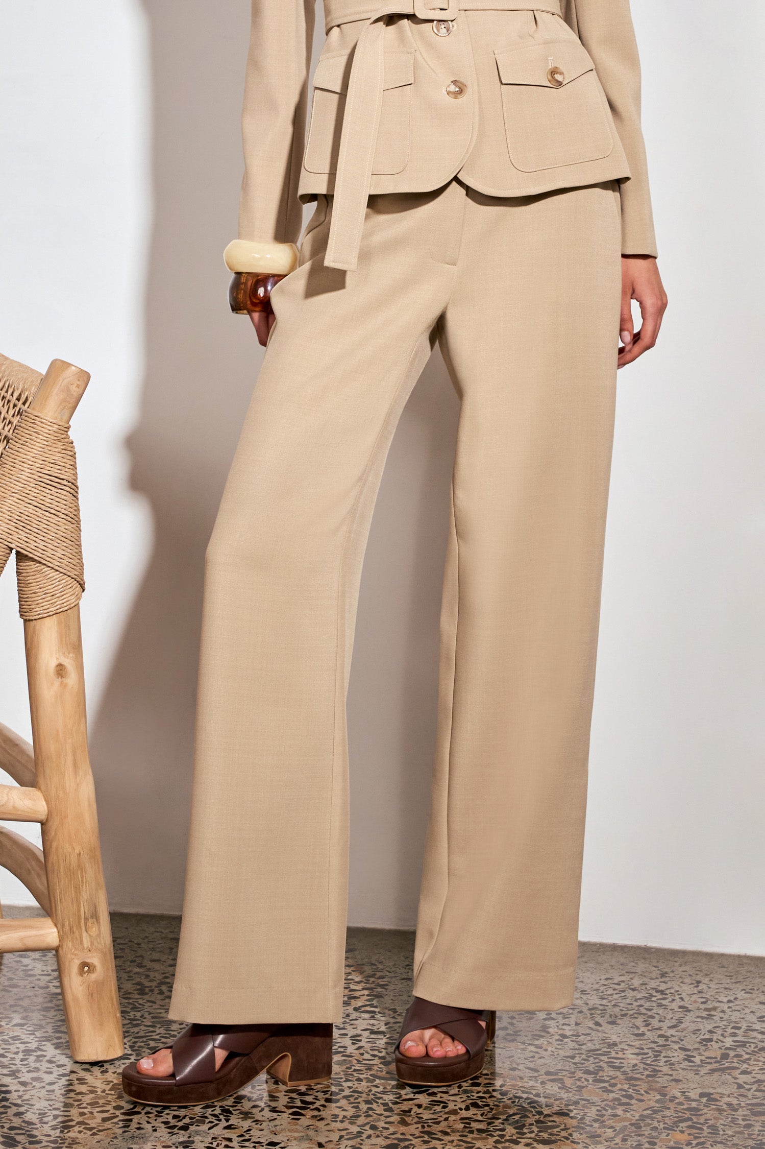 stride pant - hazelnut|  zoe kratzmann| considered design