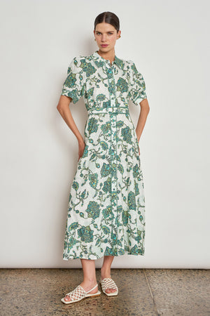 admire dress - garden paisley