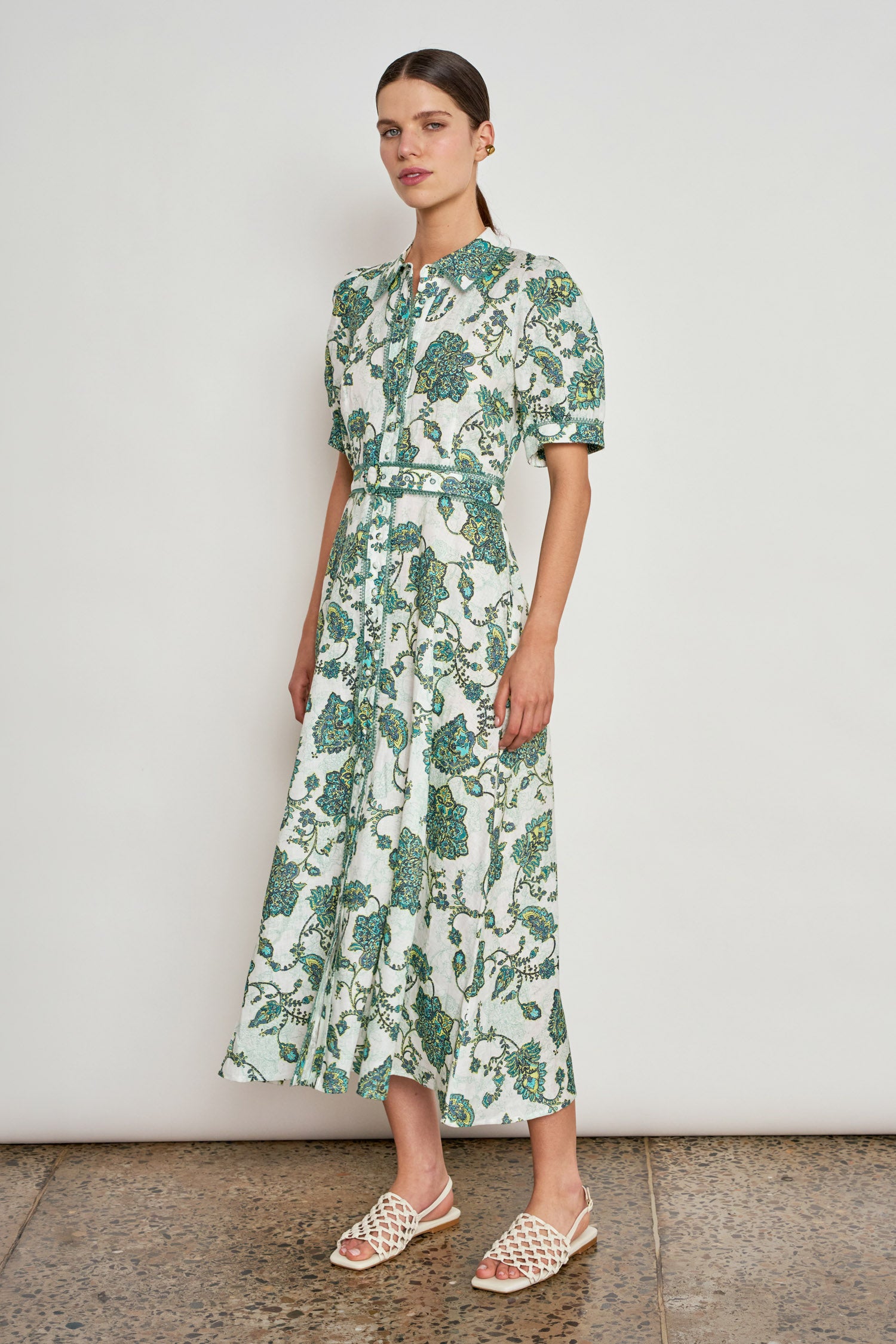 admire dress - garden paisley