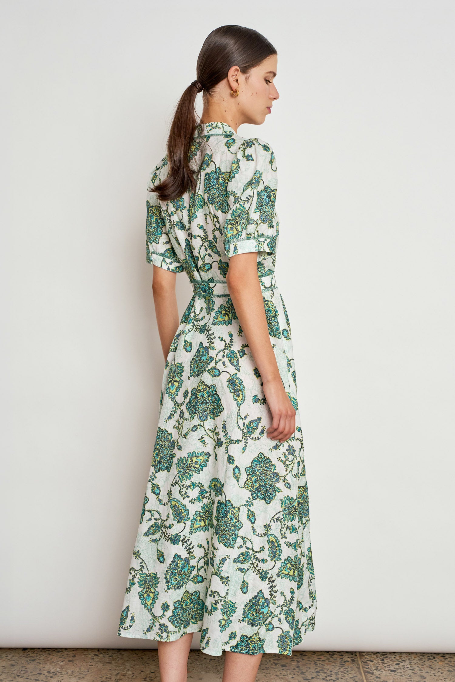 admire dress - garden paisley