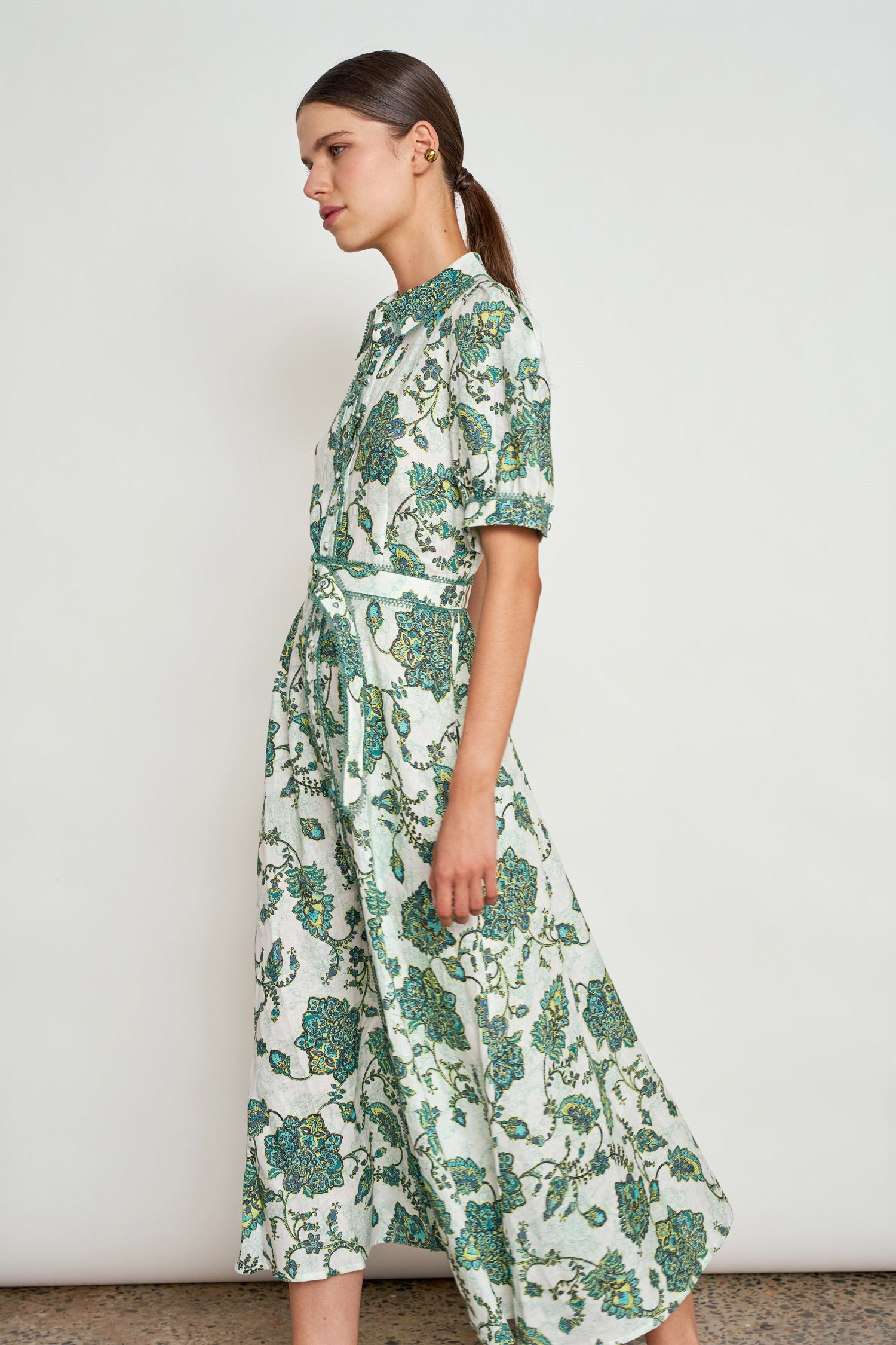 admire dress - garden paisley