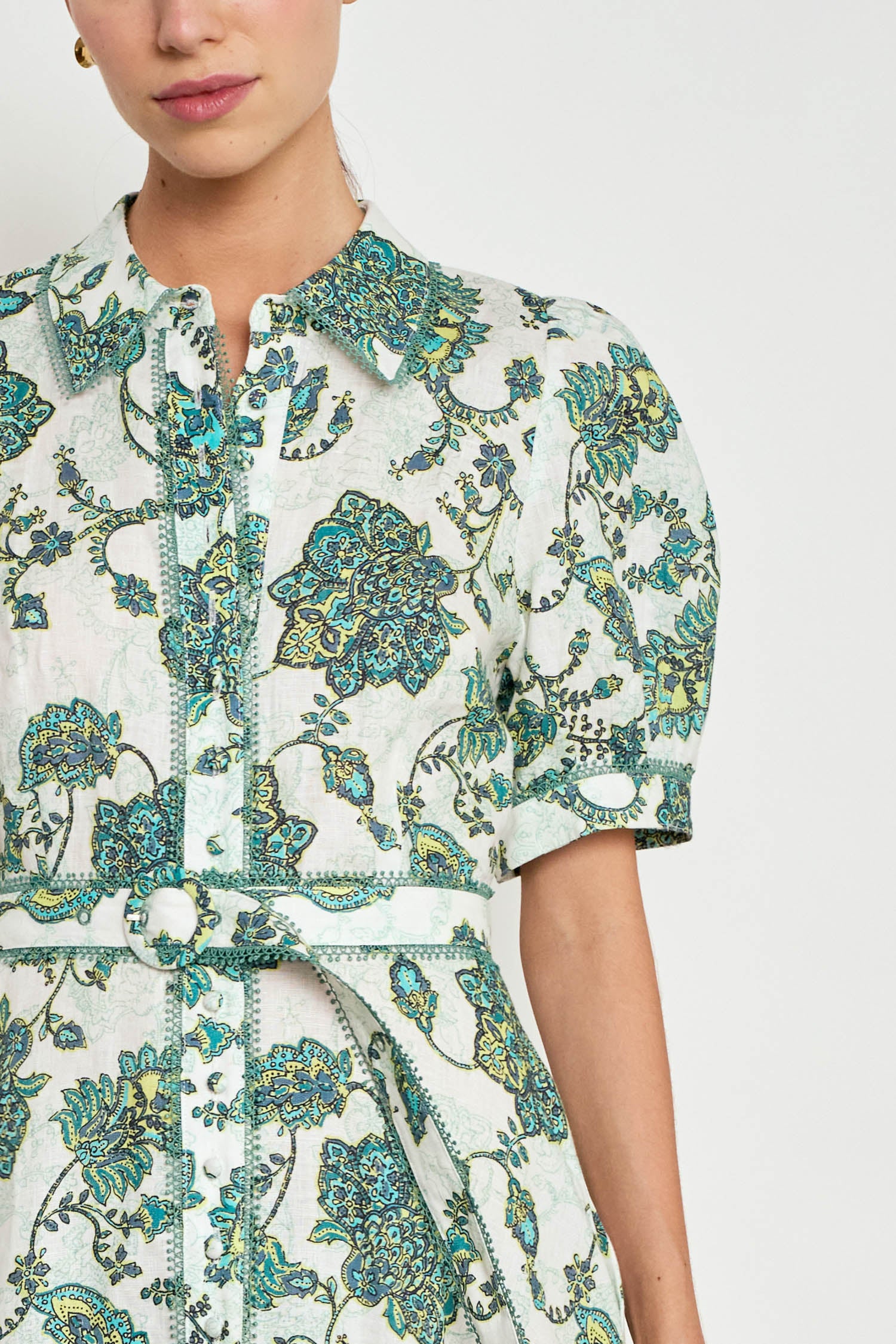 admire dress - garden paisley