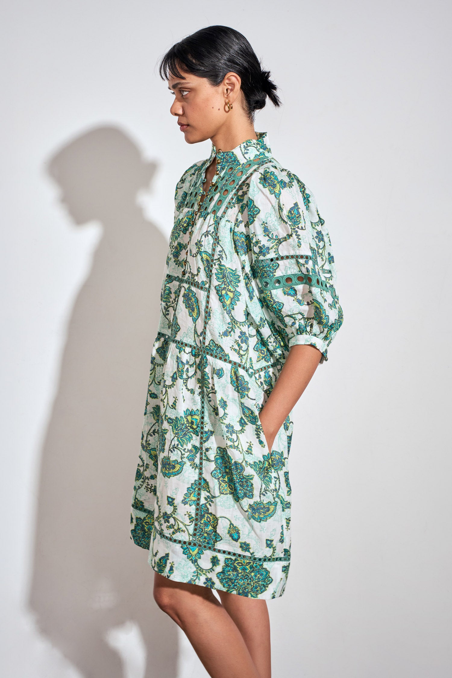 capture dress - garden paisley