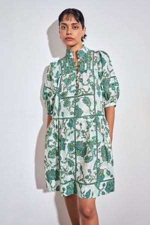 capture dress - garden paisley