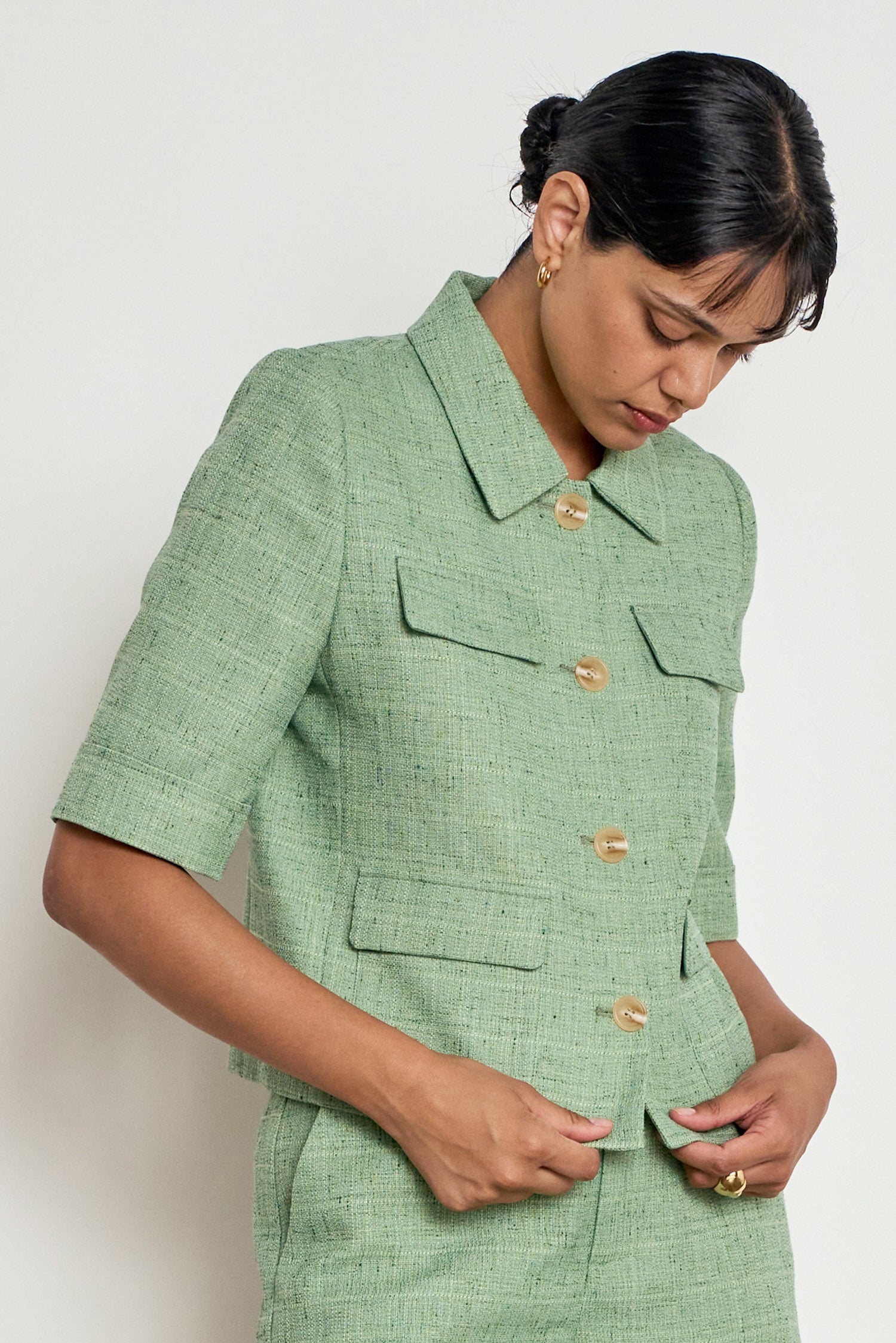 orient jacket - apple