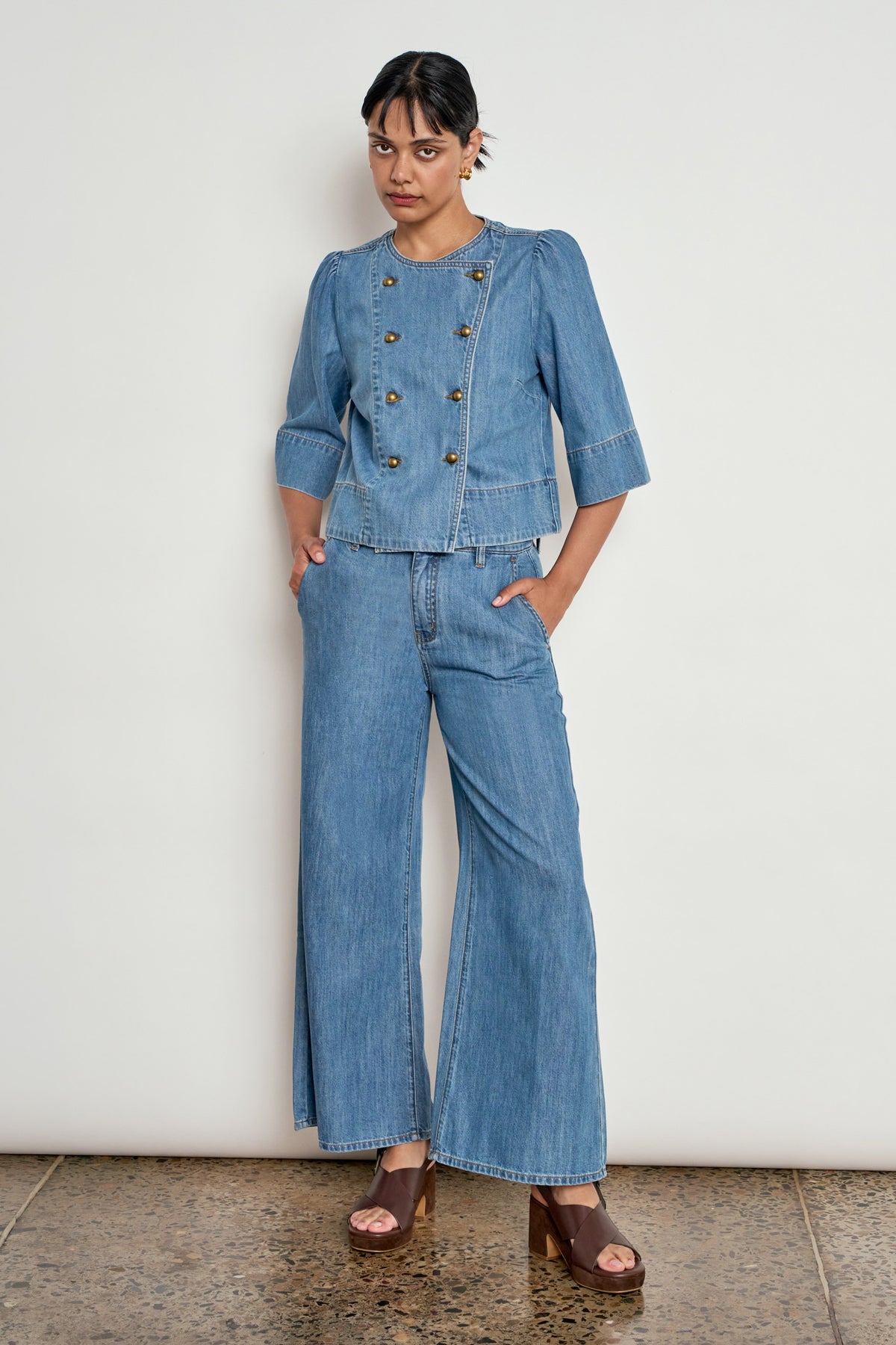 affinity jean - mid wash denim