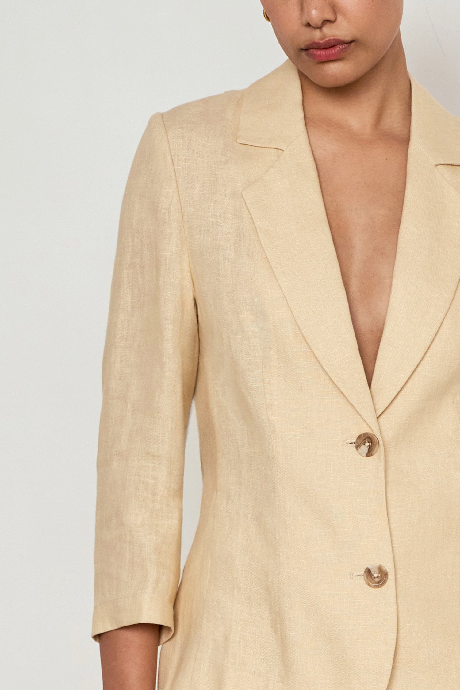 illuminate jacket - eggshell