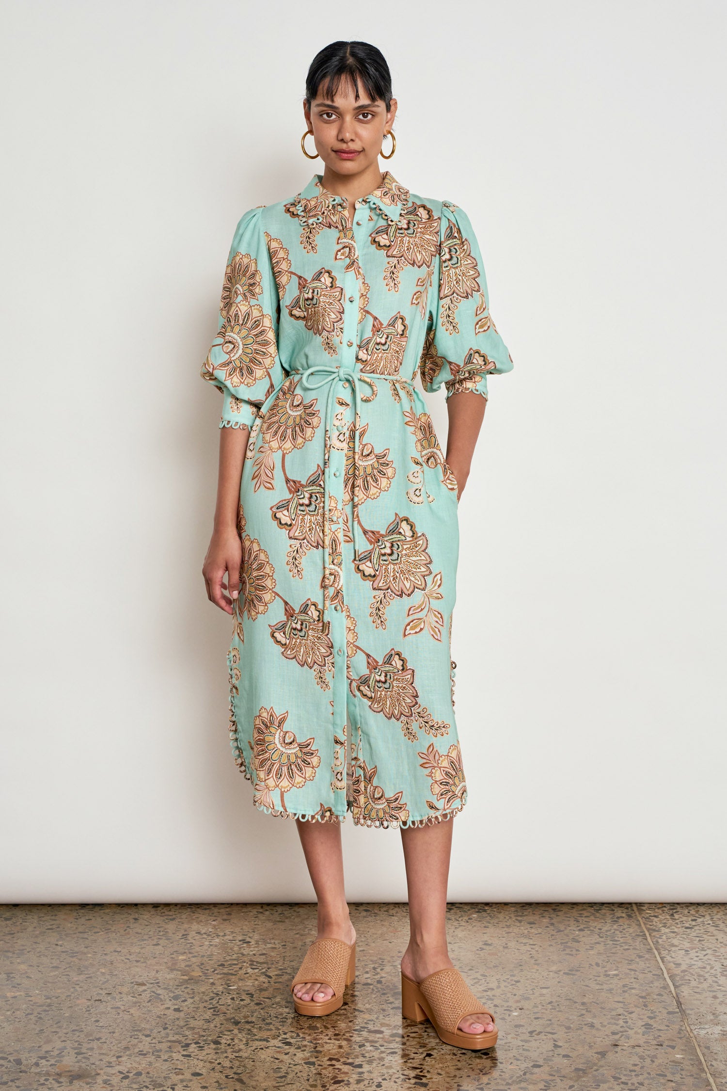 heir dress - mint kgari
