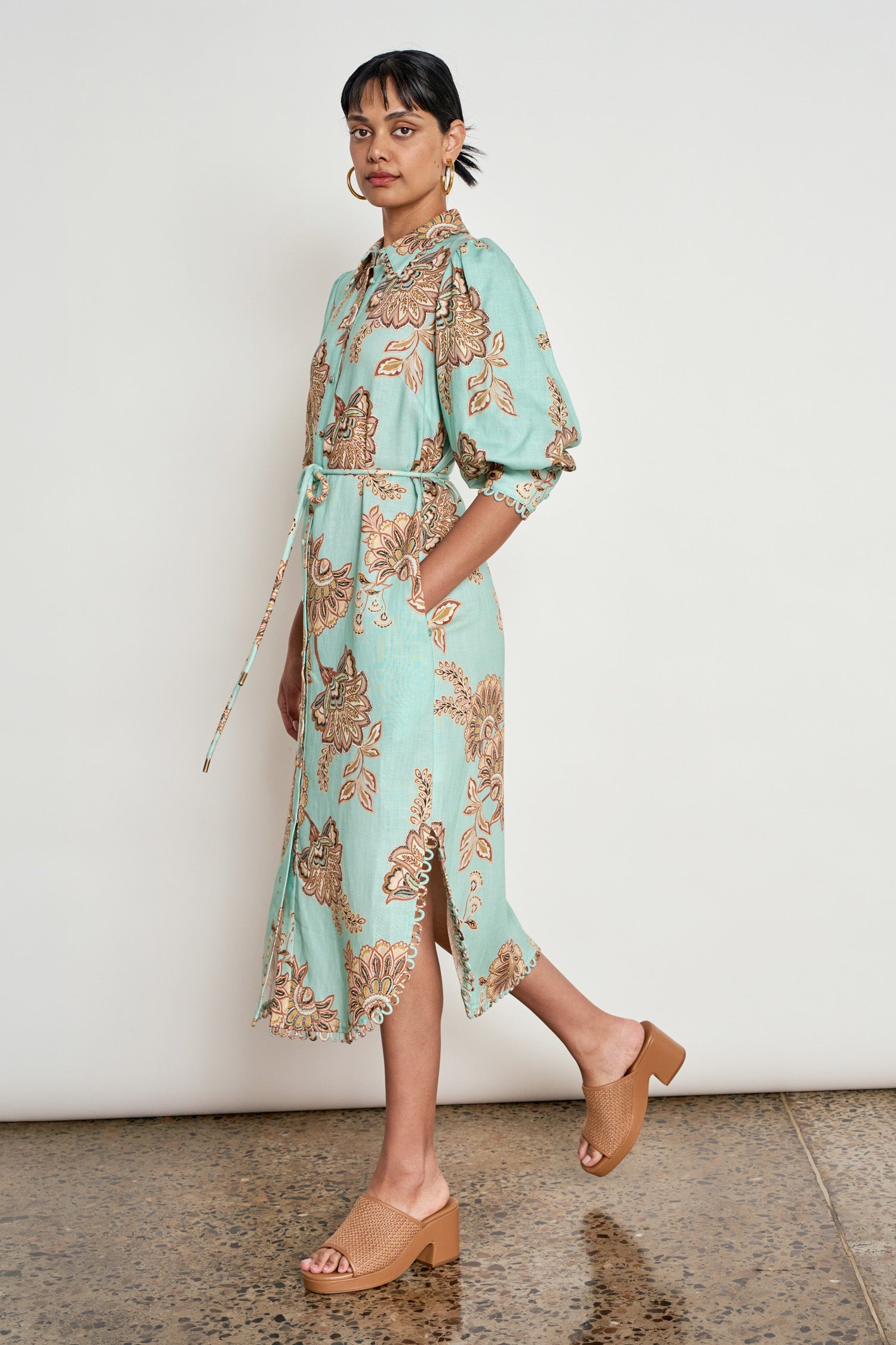 heir dress - mint kgari