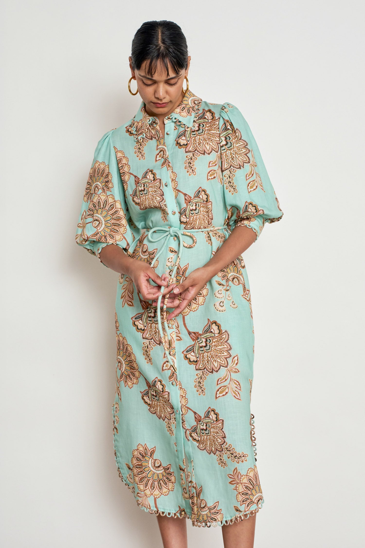 heir dress - mint kgari