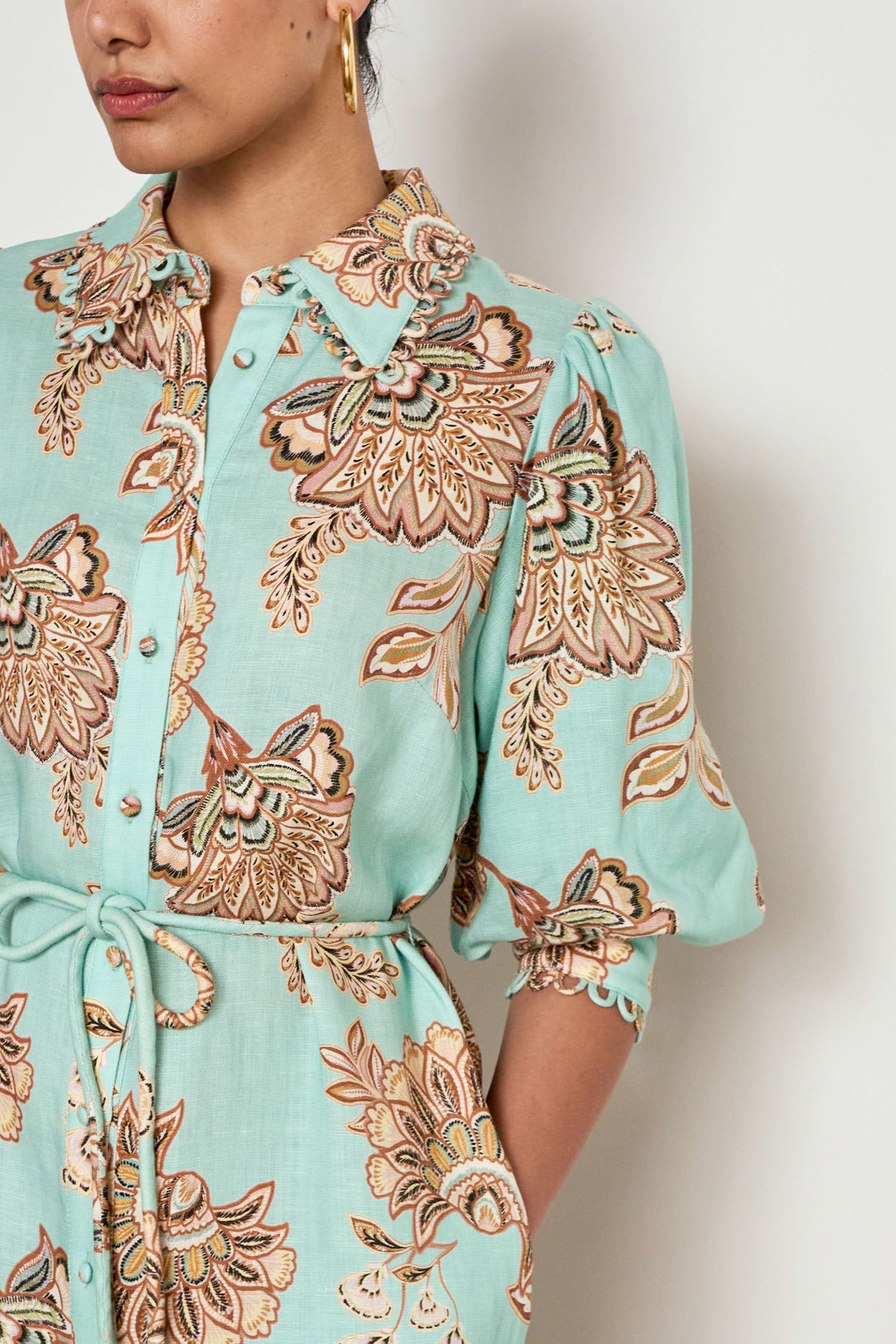 heir dress - mint kgari
