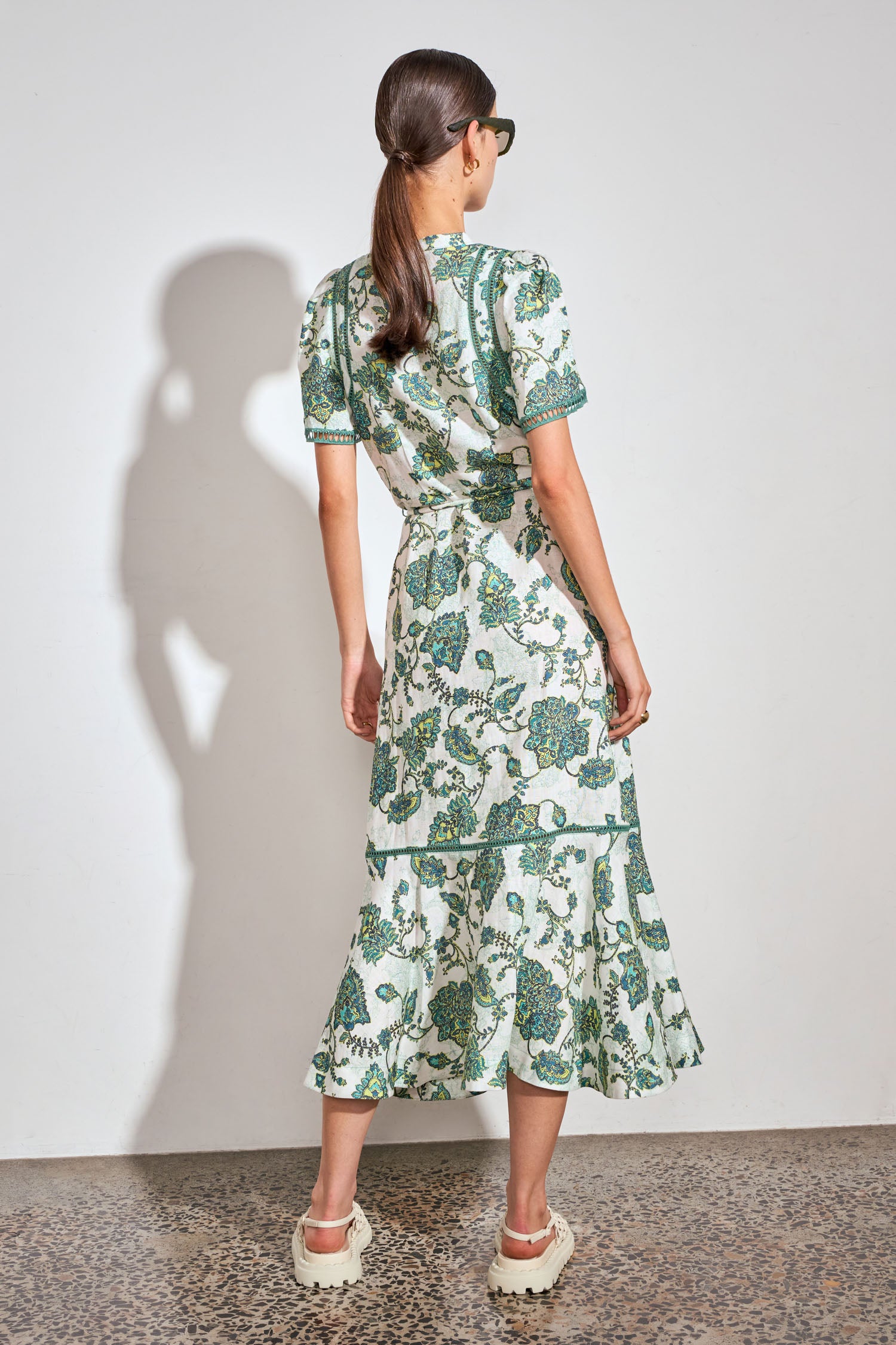 poem dress - garden paisley
