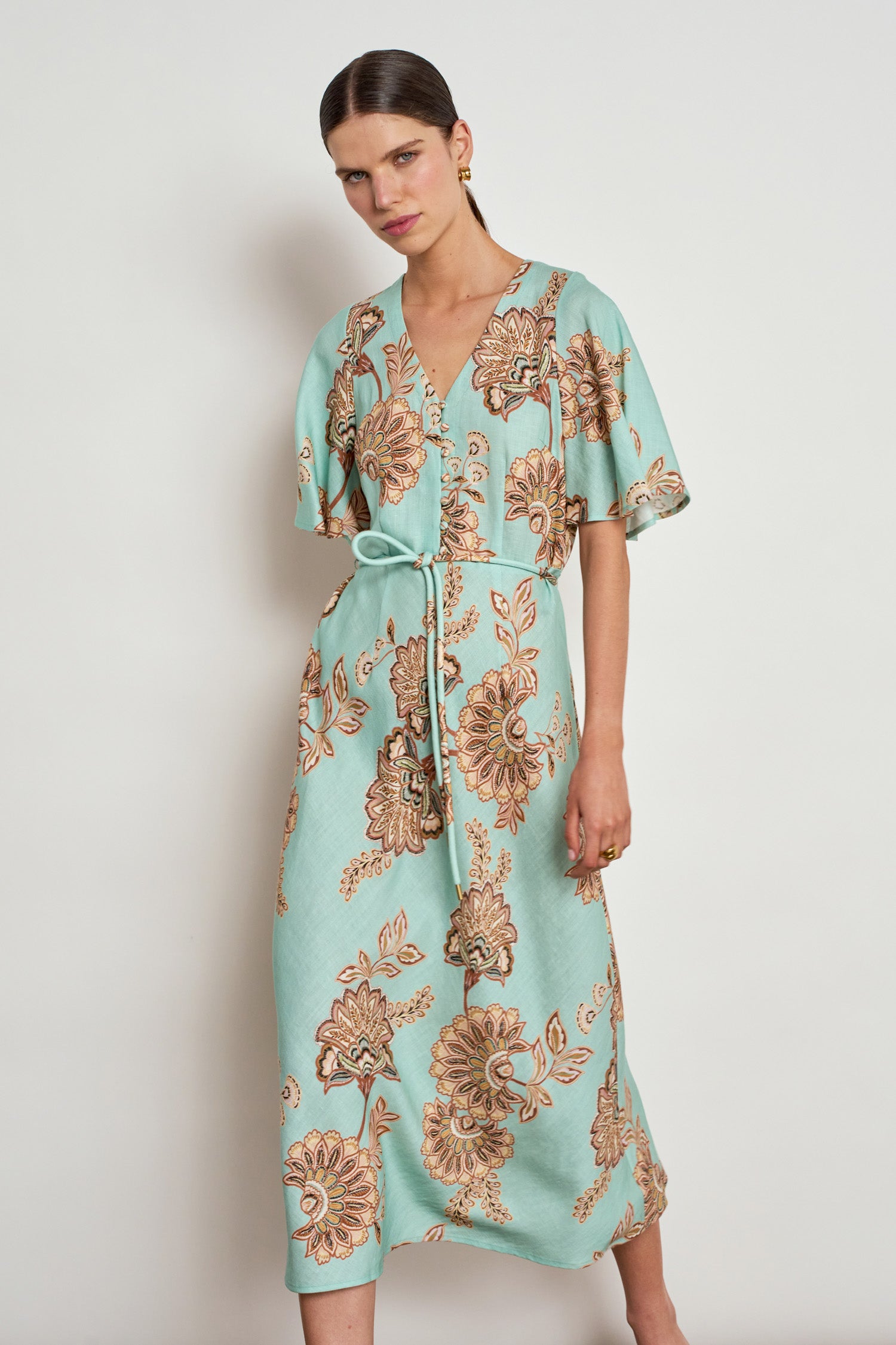 premier dress - mint kgari