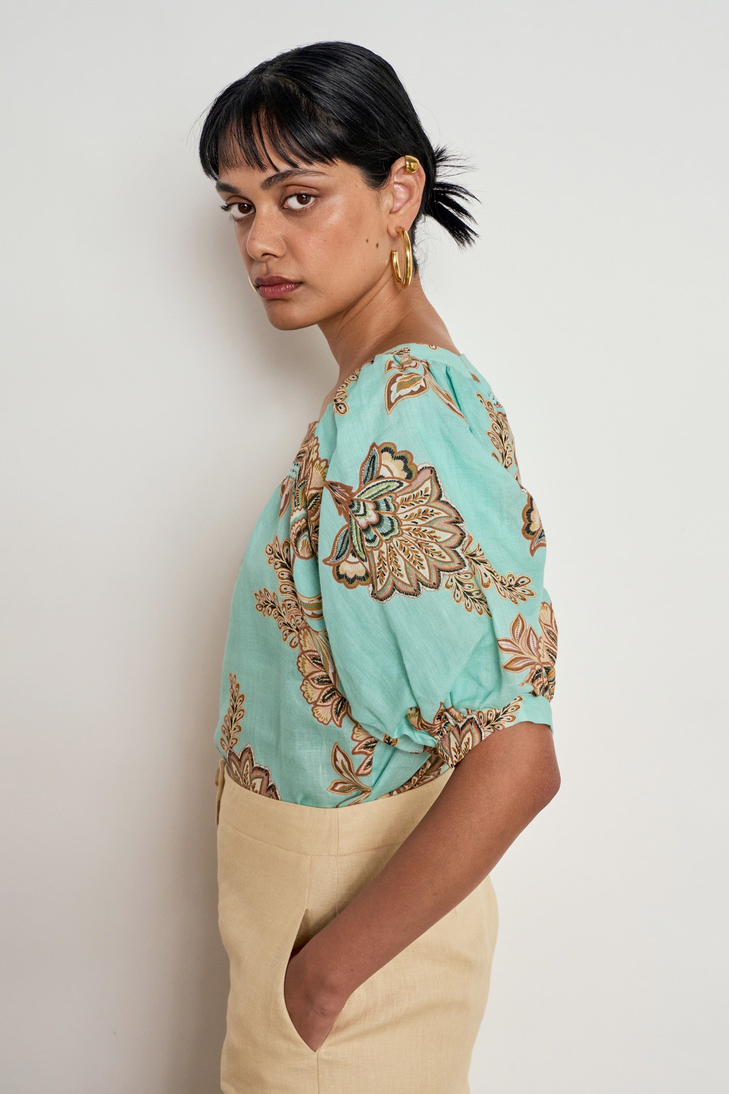 grace top - mint kgari