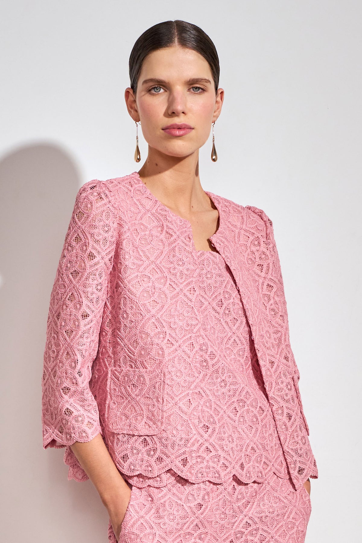 brief jacket - azalea