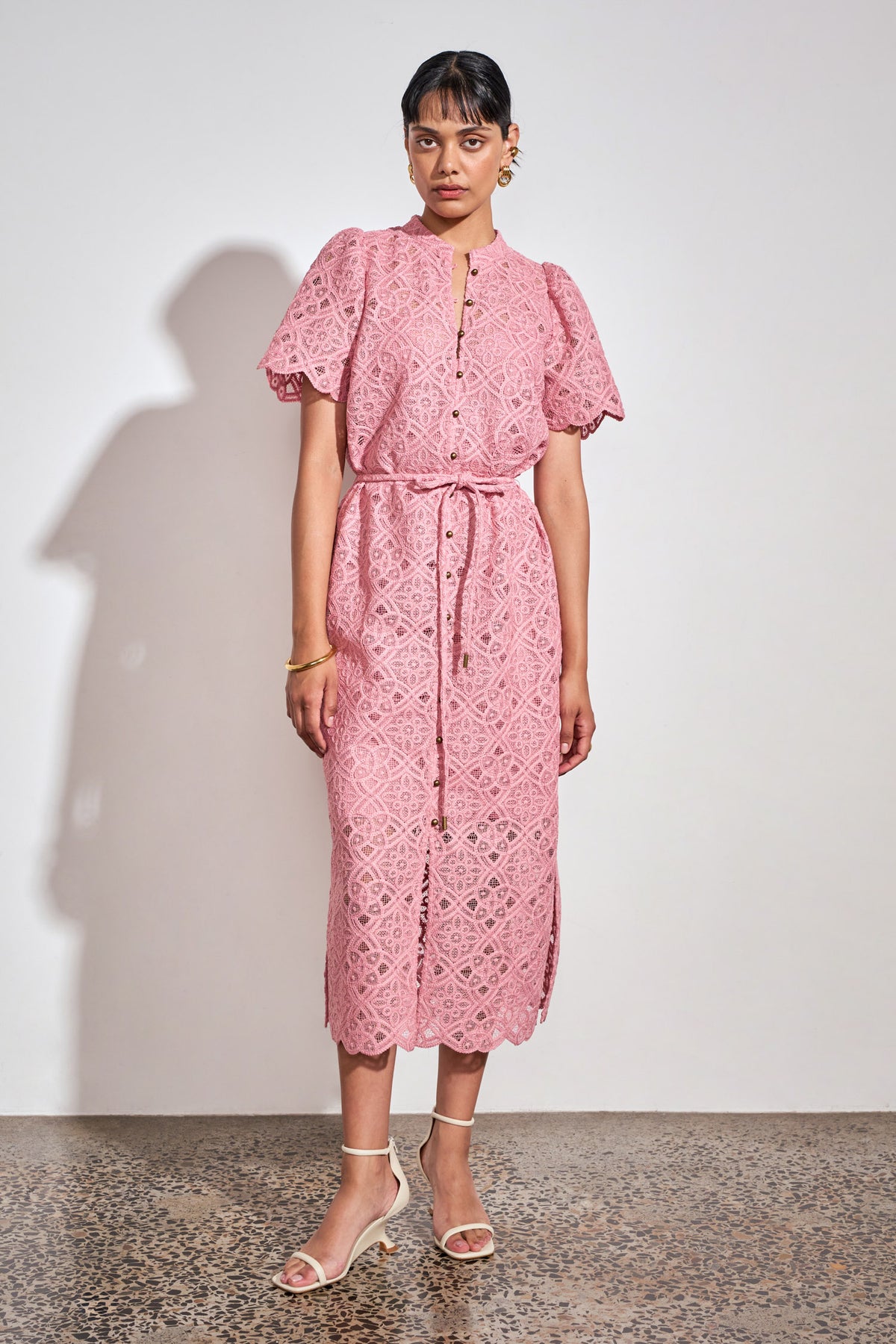 glow dress - azalea