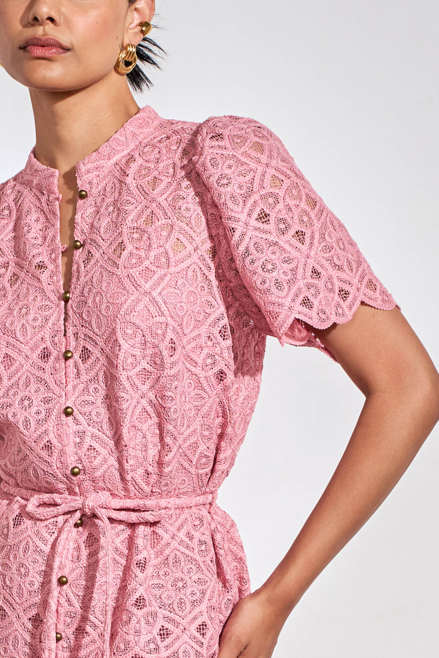 glow dress - azalea