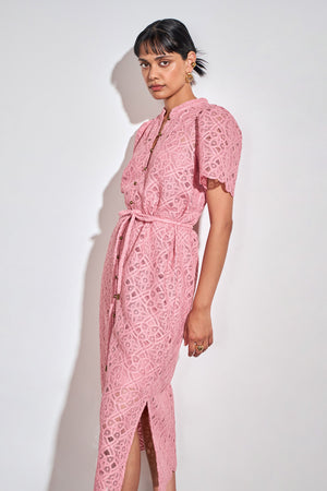 glow dress - azalea