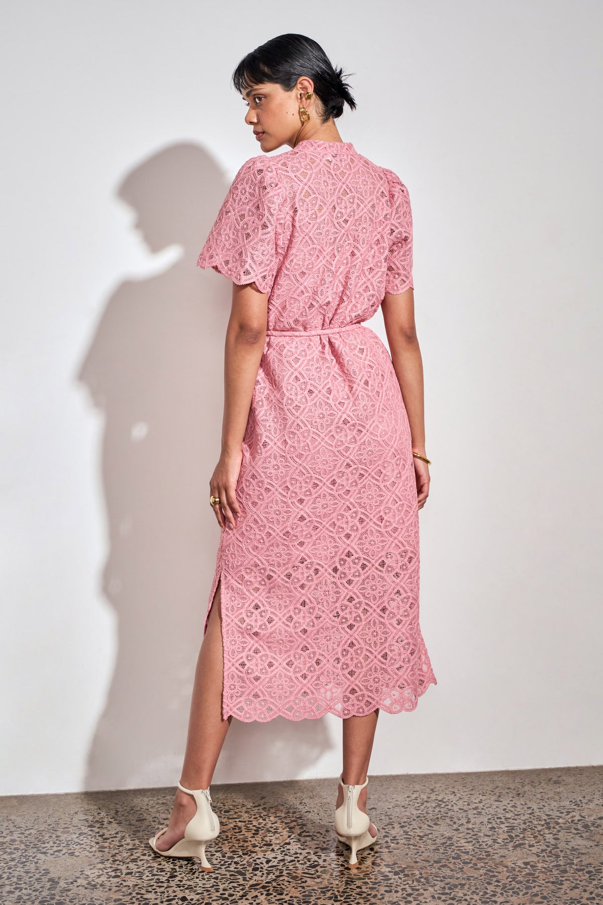 glow dress - azalea