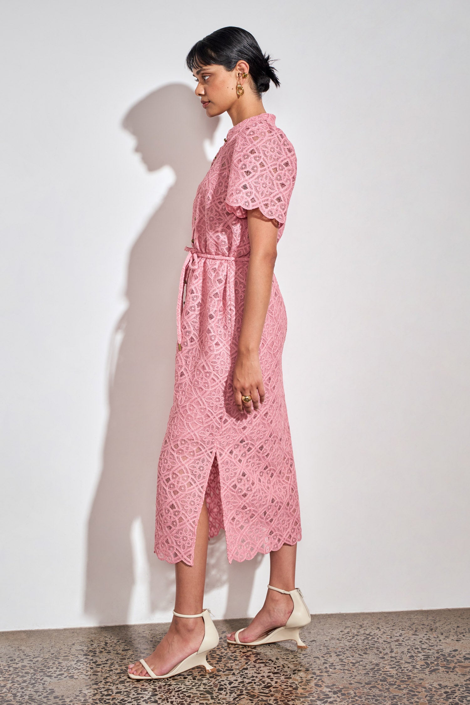 glow dress - azalea
