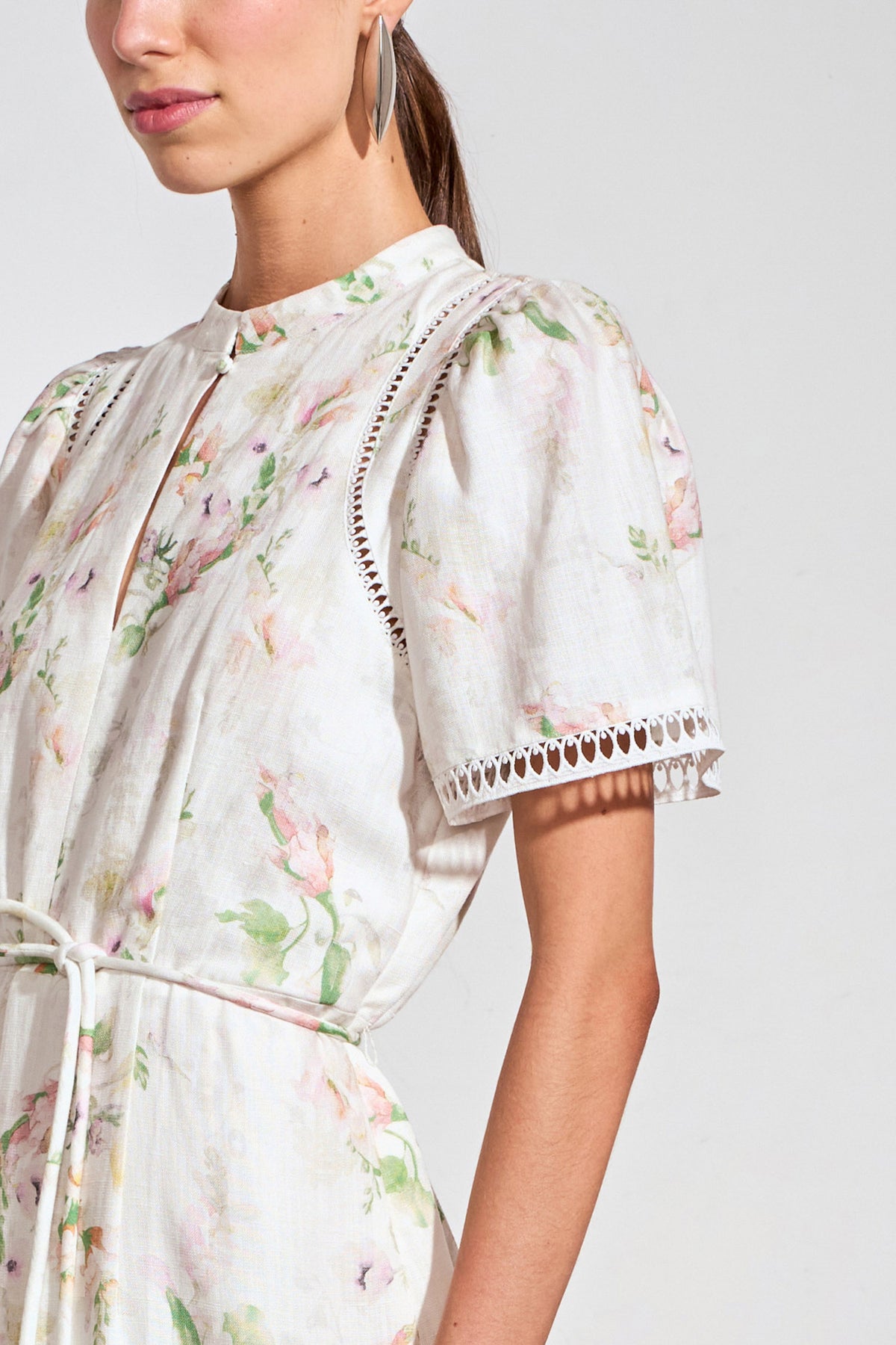 poem dress - painterly bloom