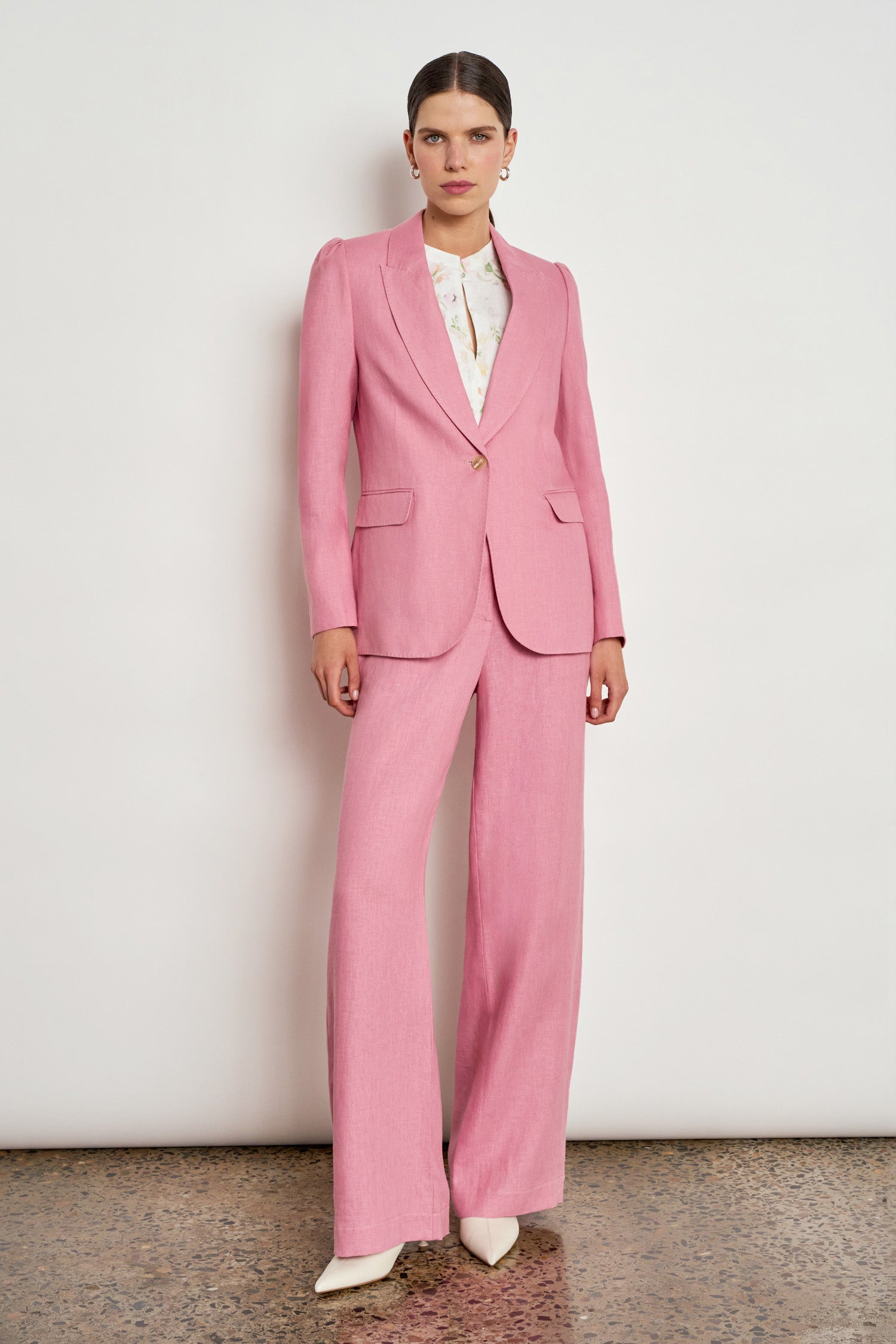 crest jacket - azalea