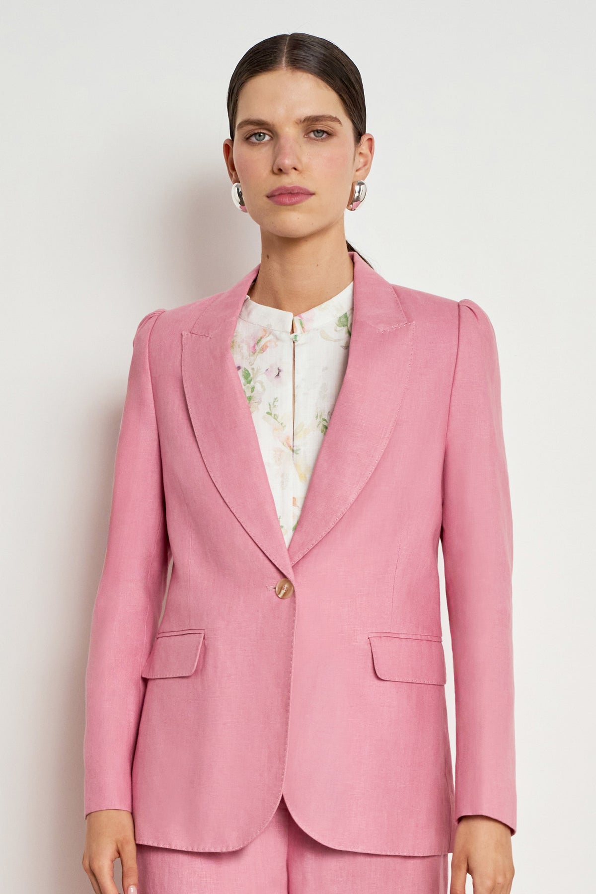 crest jacket - azalea