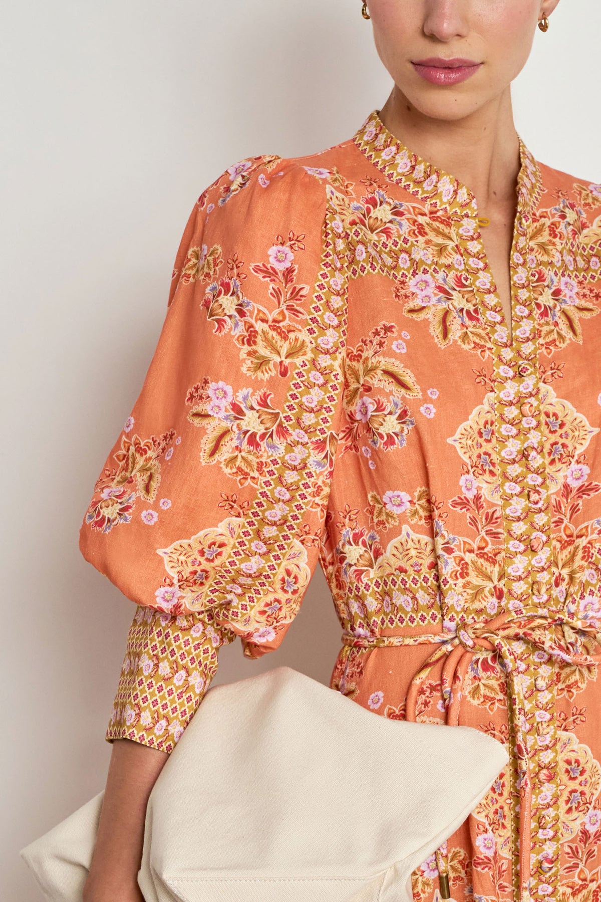 scenic dress - marigold glow