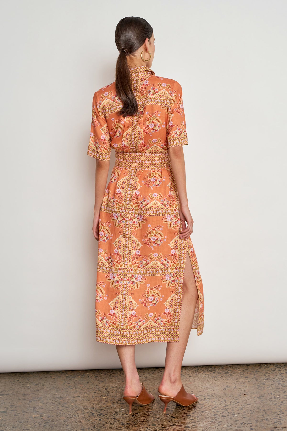 instruct dress - marigold glow