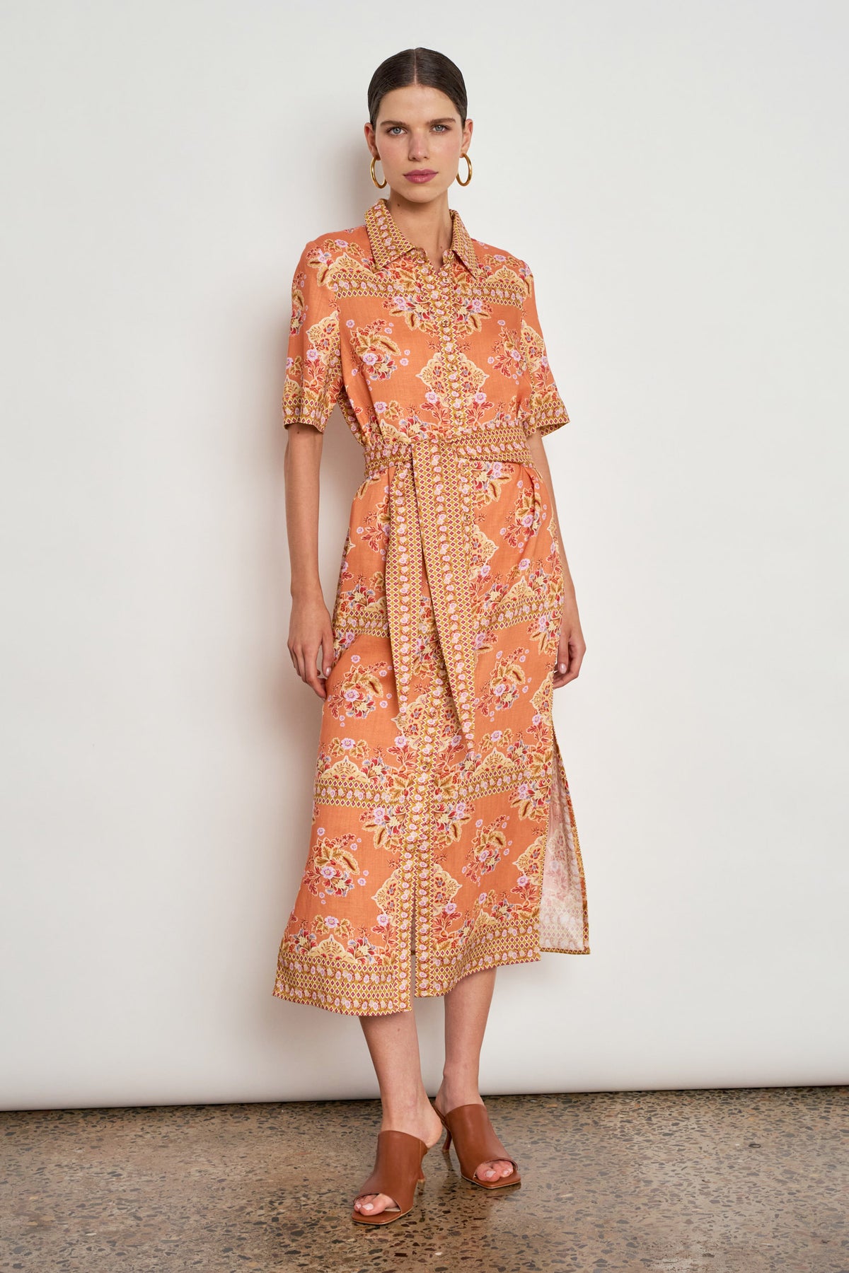 instruct dress - marigold glow