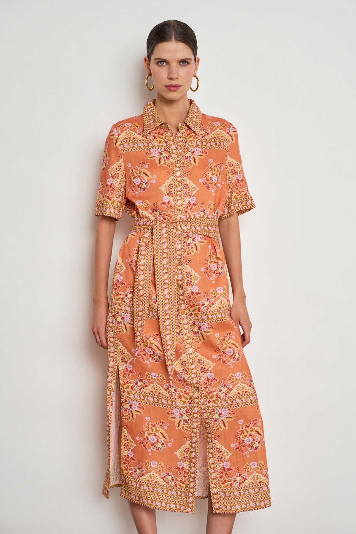 instruct dress - marigold glow