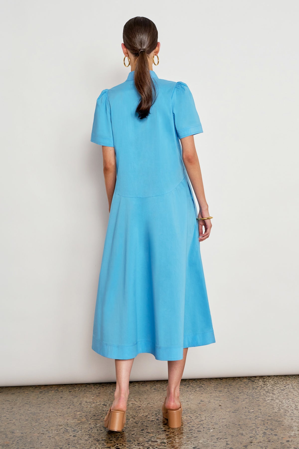 valour dress - lagoon