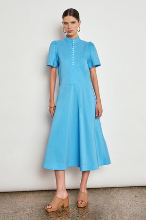 valour dress - lagoon